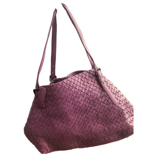 Fourre-Tout leather handbag