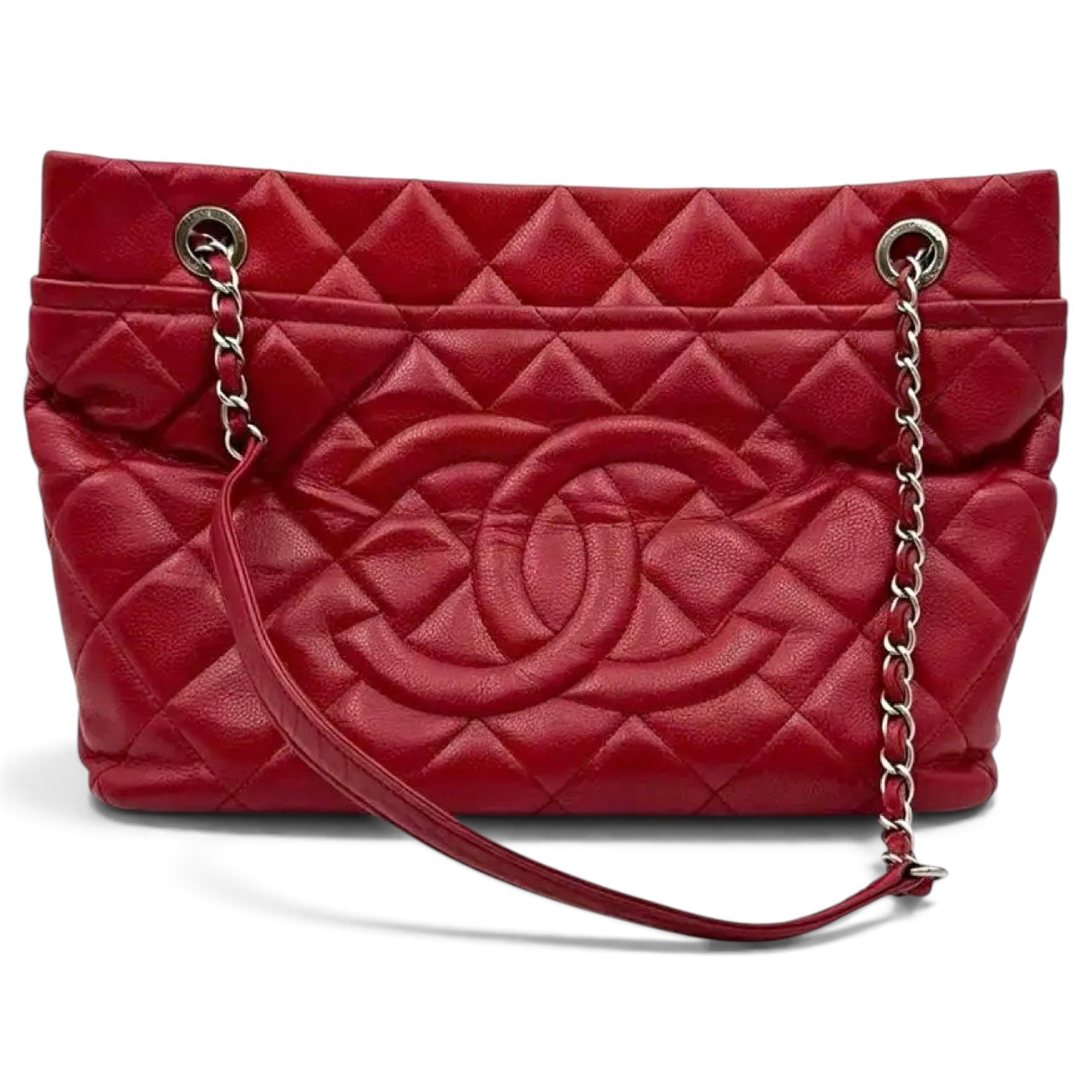 Grand shopping leather handbag