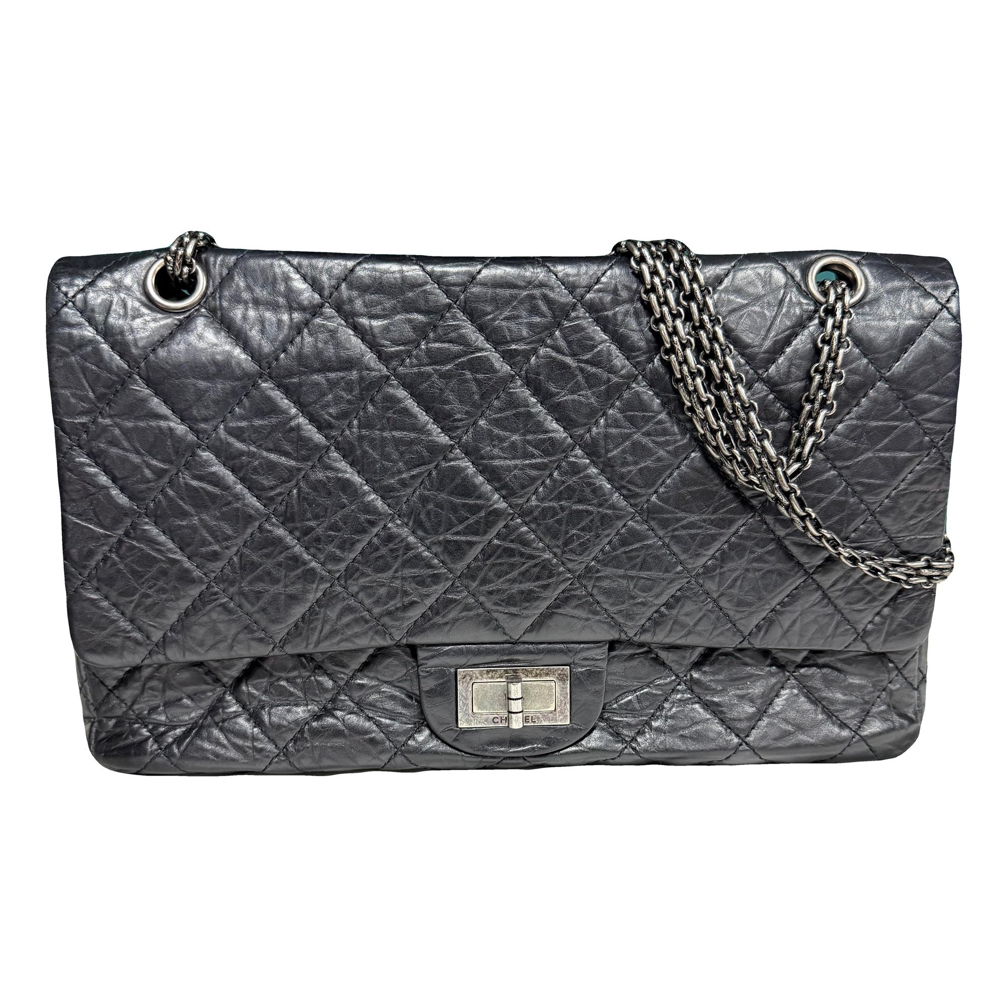 2.55 leather handbag
