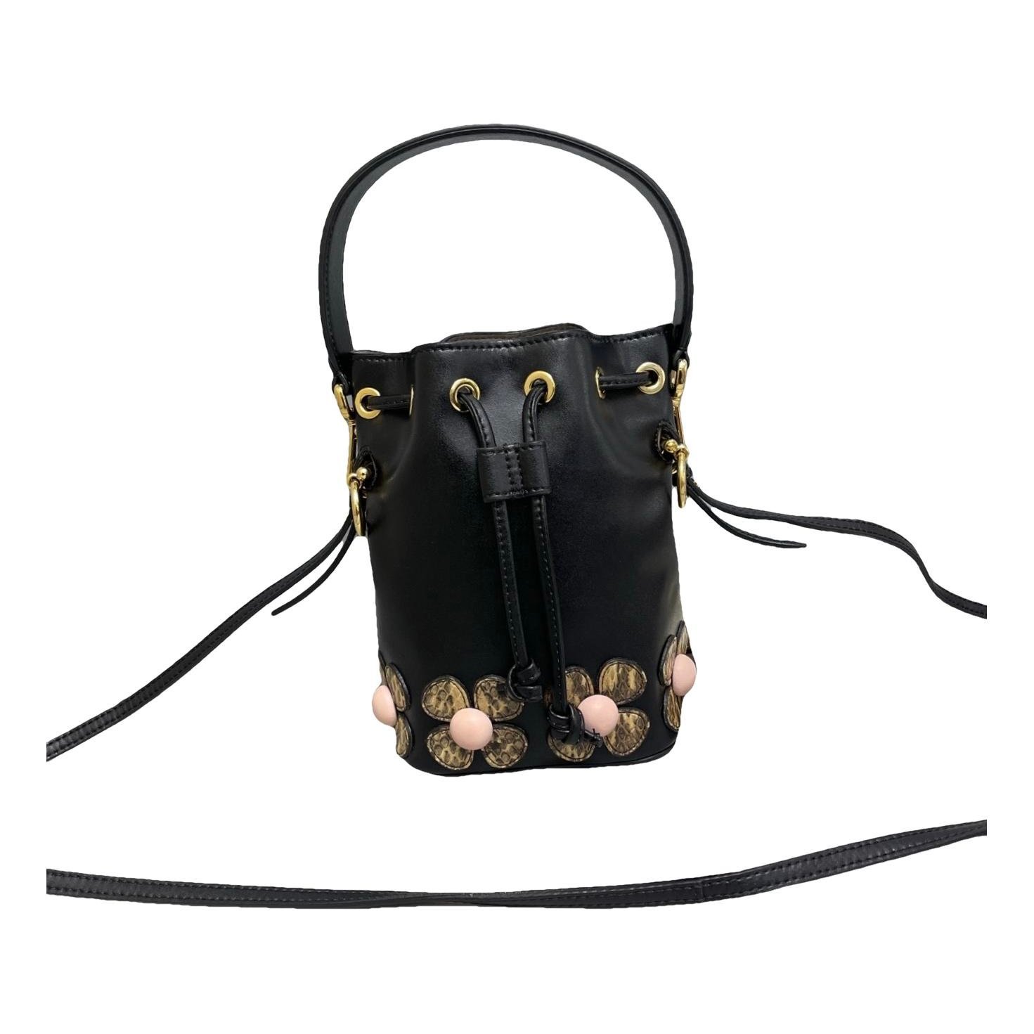 Mon Trésor leather handbag