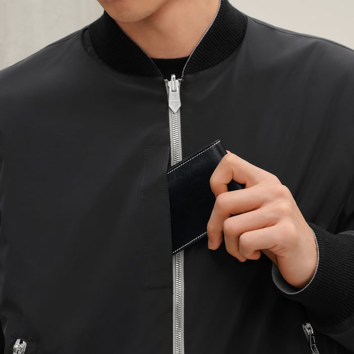 Galet "Casaque" Reversible Rib-trim Jacket