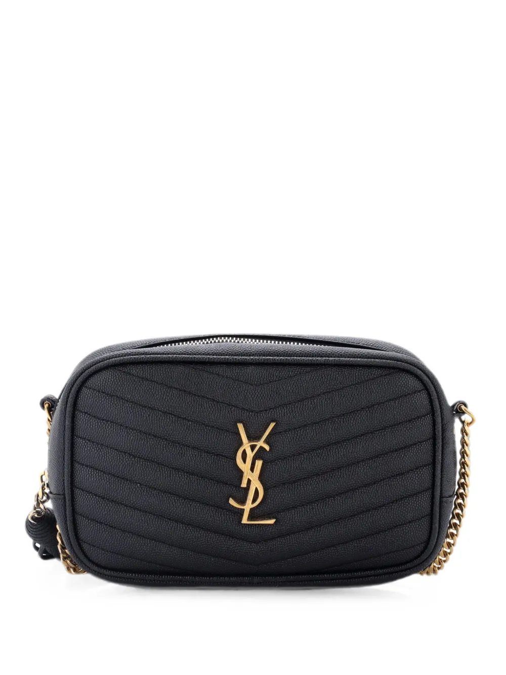 Lou Camera Bag Matelasse Chevron Leather Mini crossbody bag
