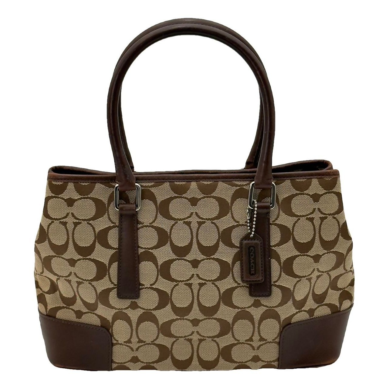 Signature Sufflette leather handbag