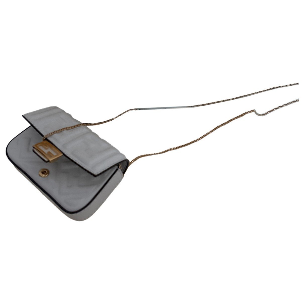 Baguette Chain Midi leather handbag