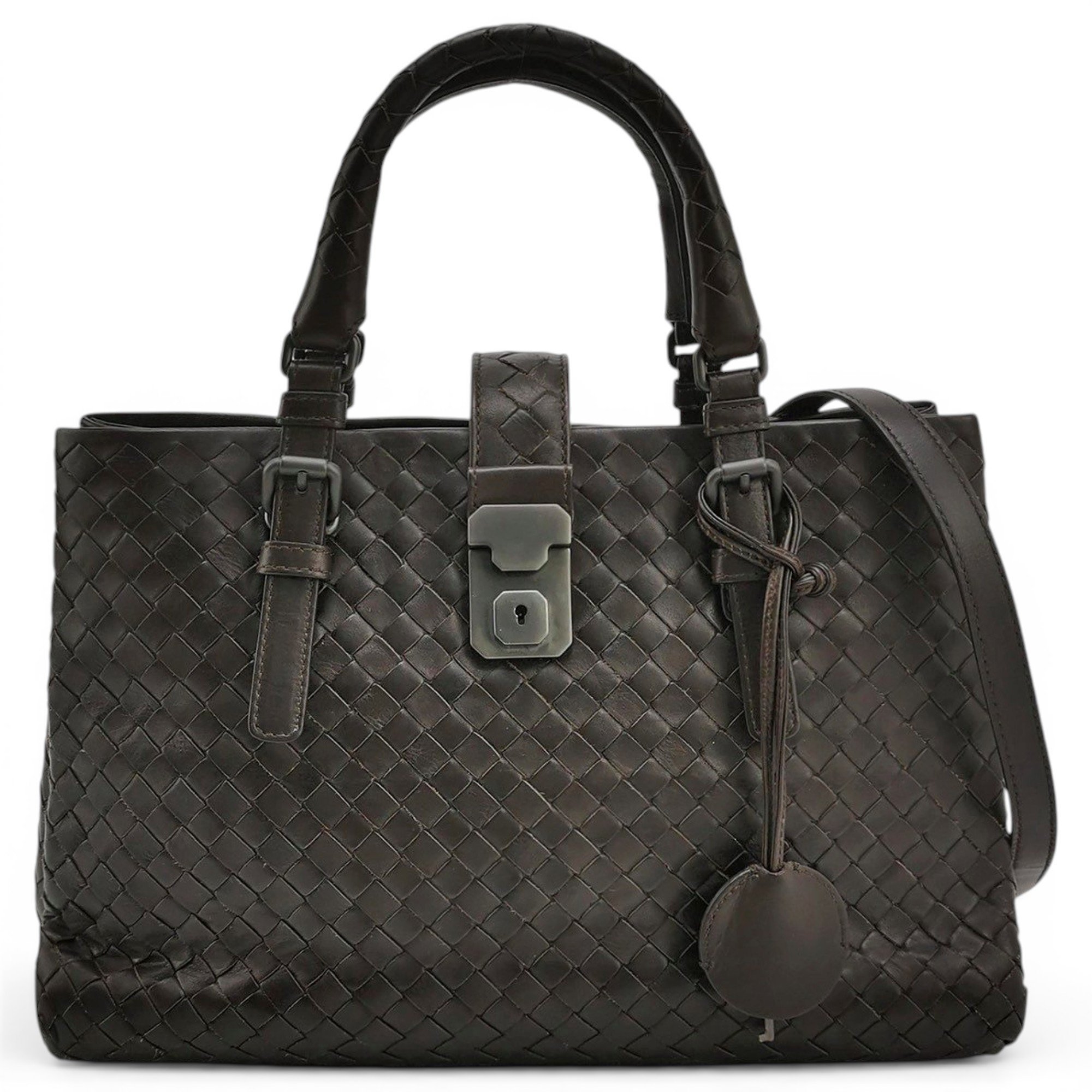 Bottega Veneta Roma leather handbag