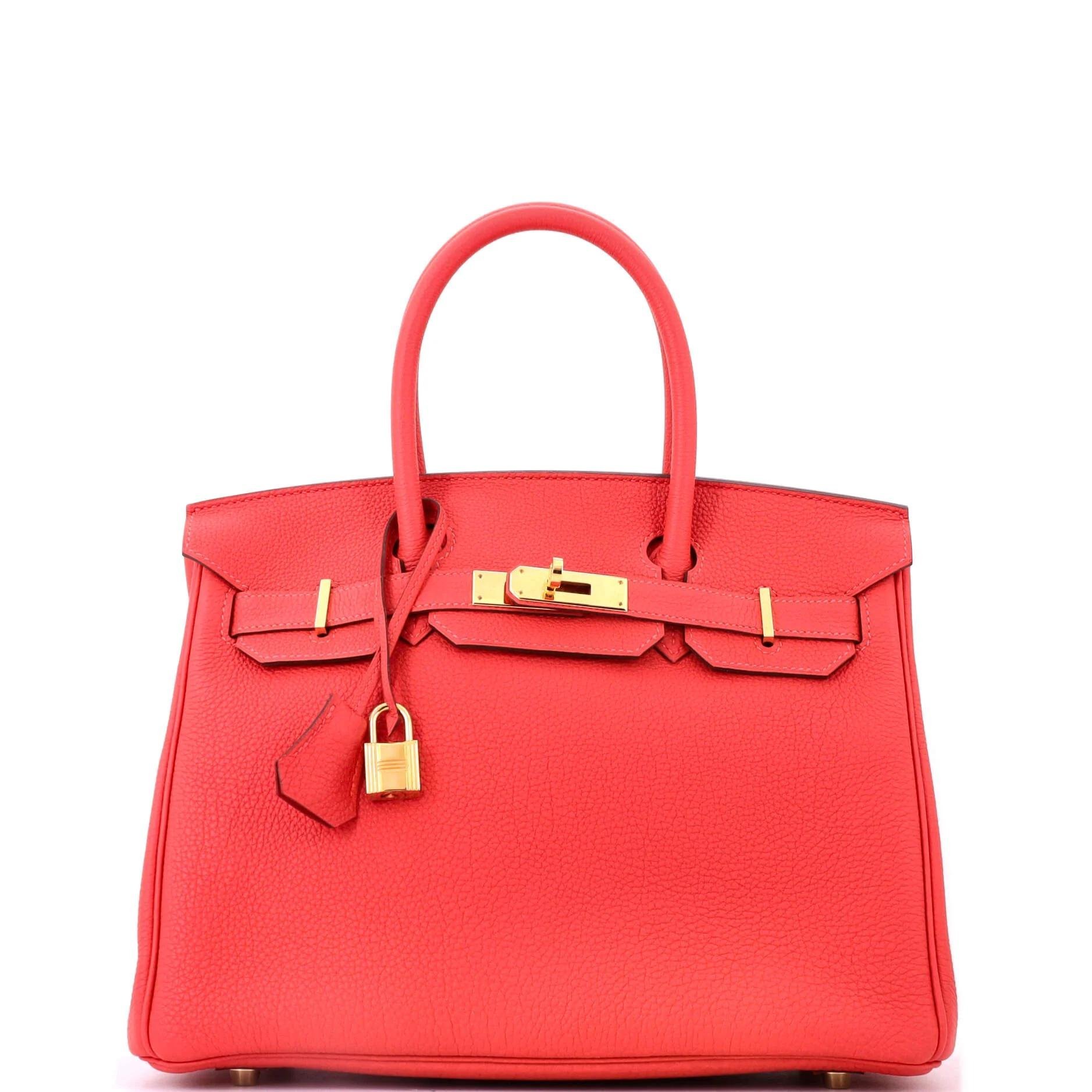 Birkin 30 leather tote