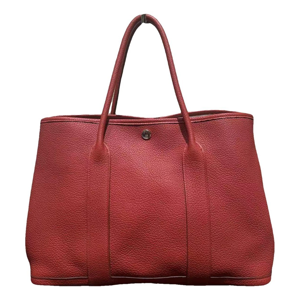 Hermes Garden Party 36 Handbag Natural 9485