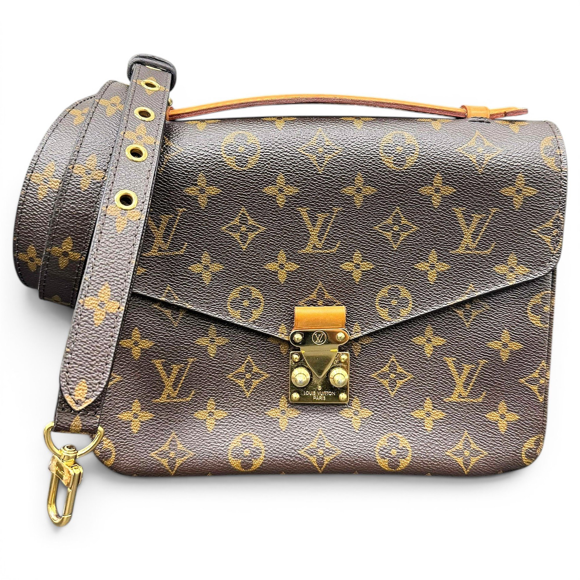 Metis leather handbag
