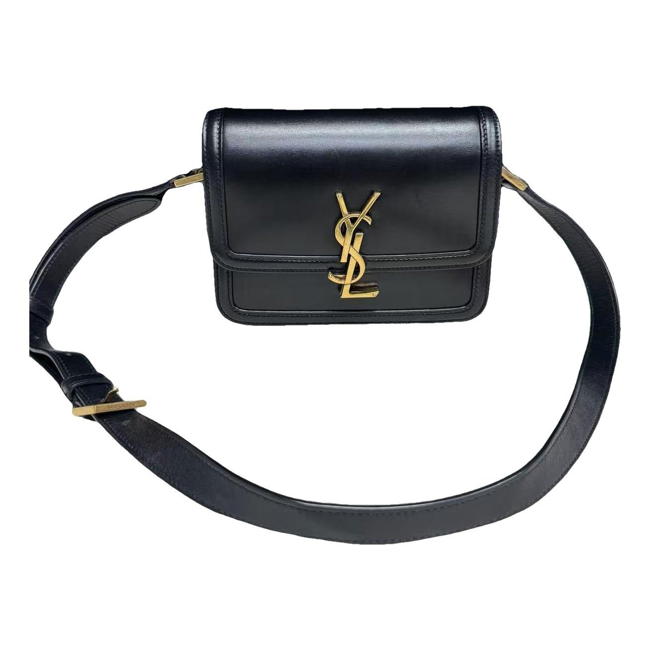 Solférino leather crossbody bag