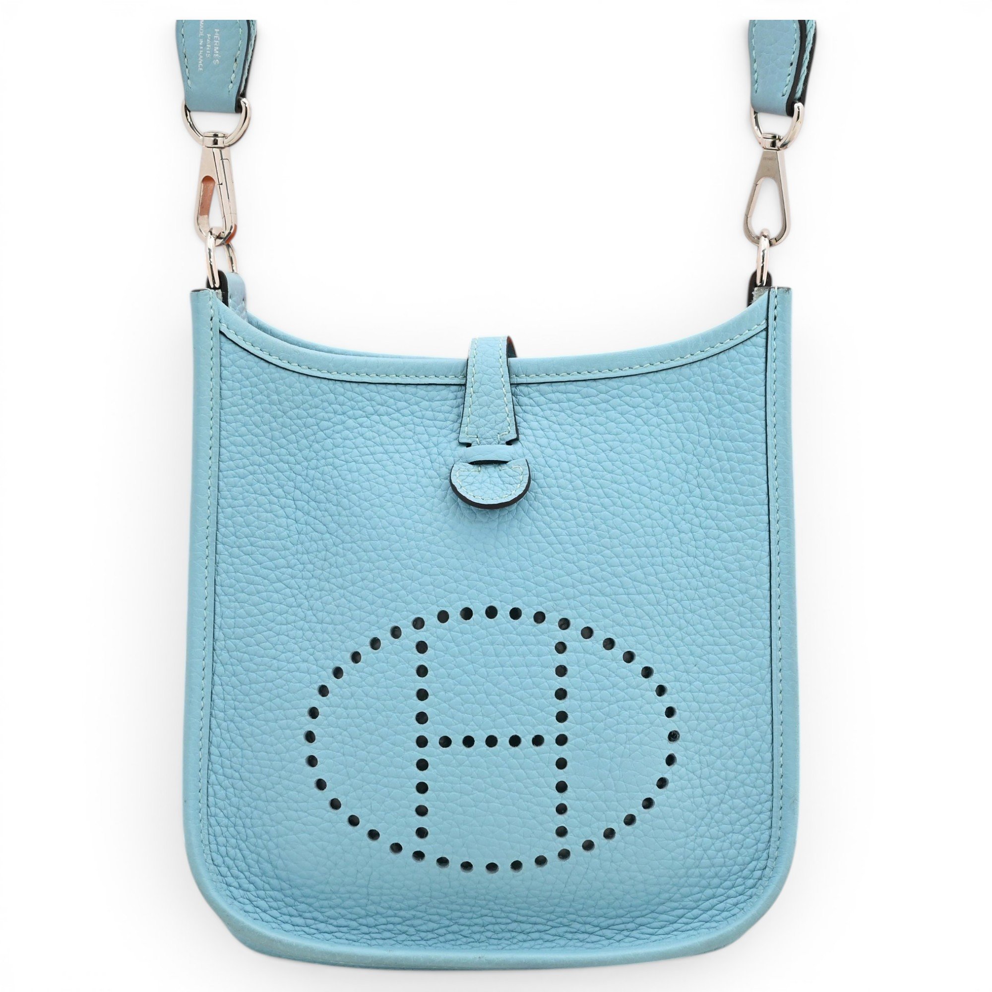 Mini Evelyne leather handbag