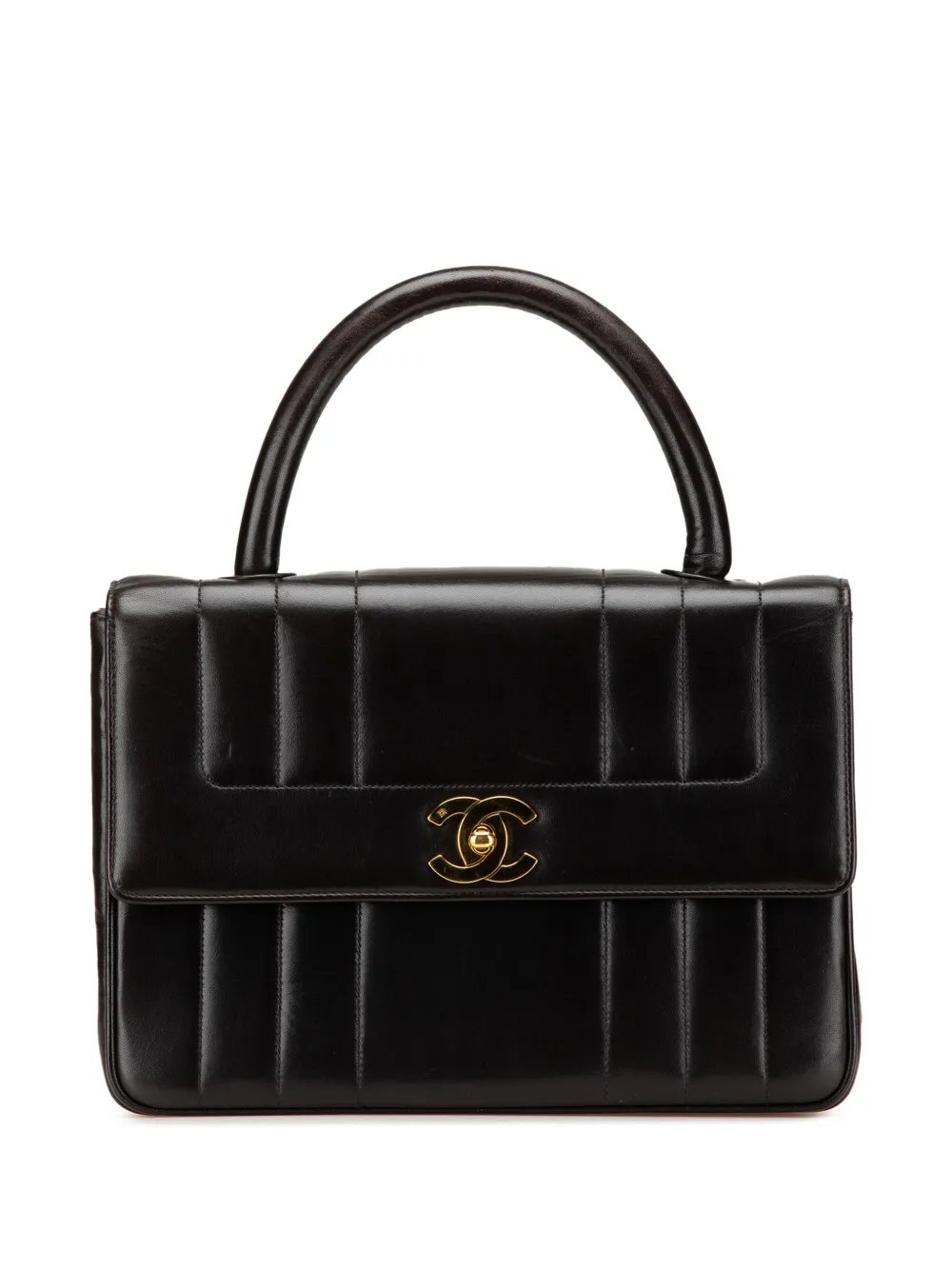 1994-1996 Lambskin Mademoiselle Kelly Top Handle Bag handbag
