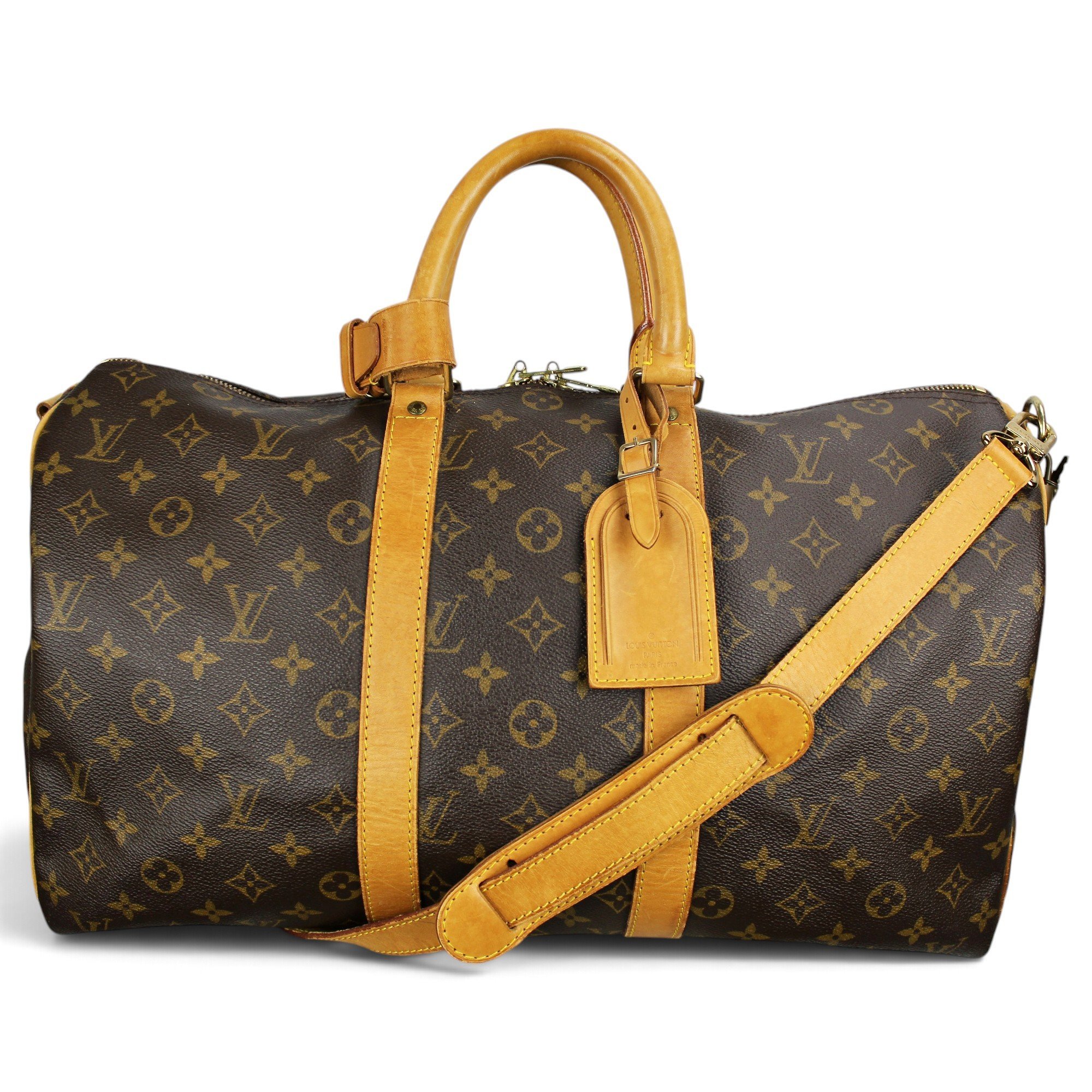 Keepall leather 48h bag