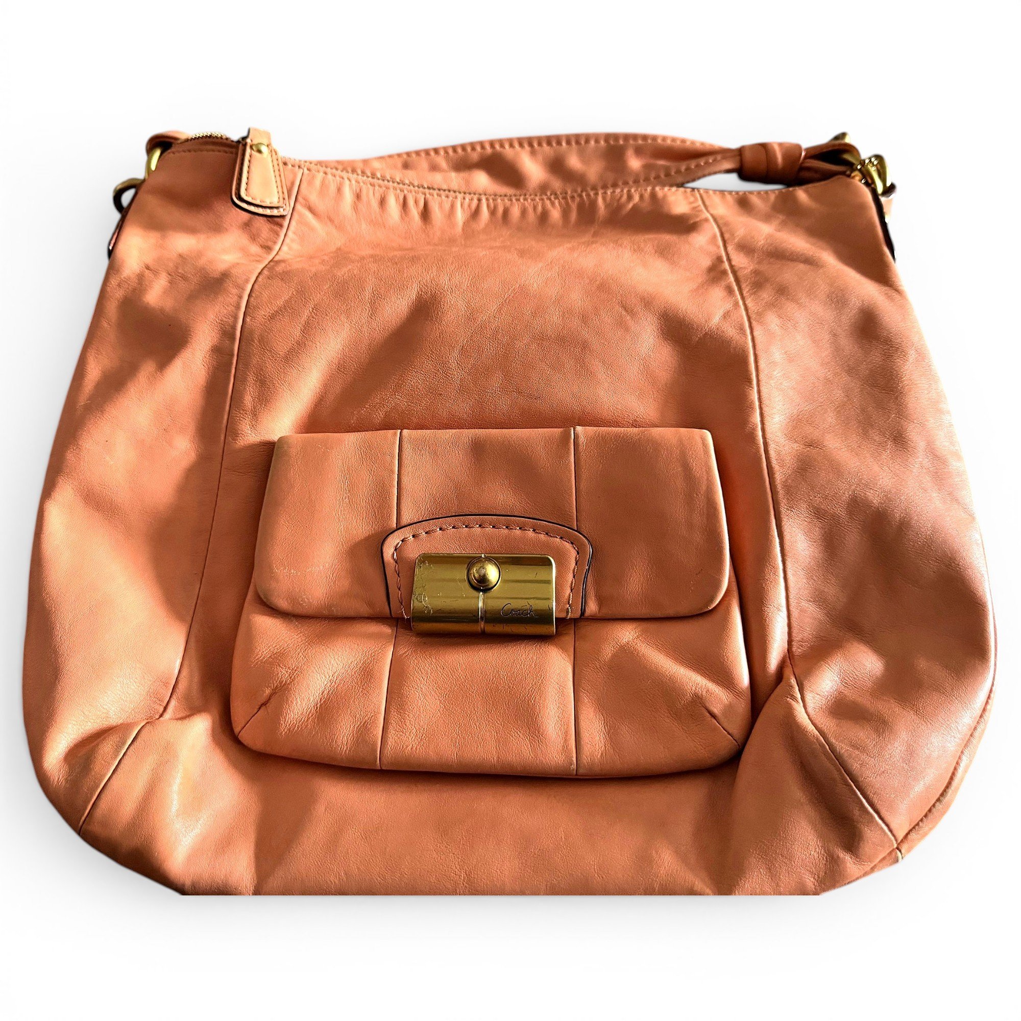 Leather handbag