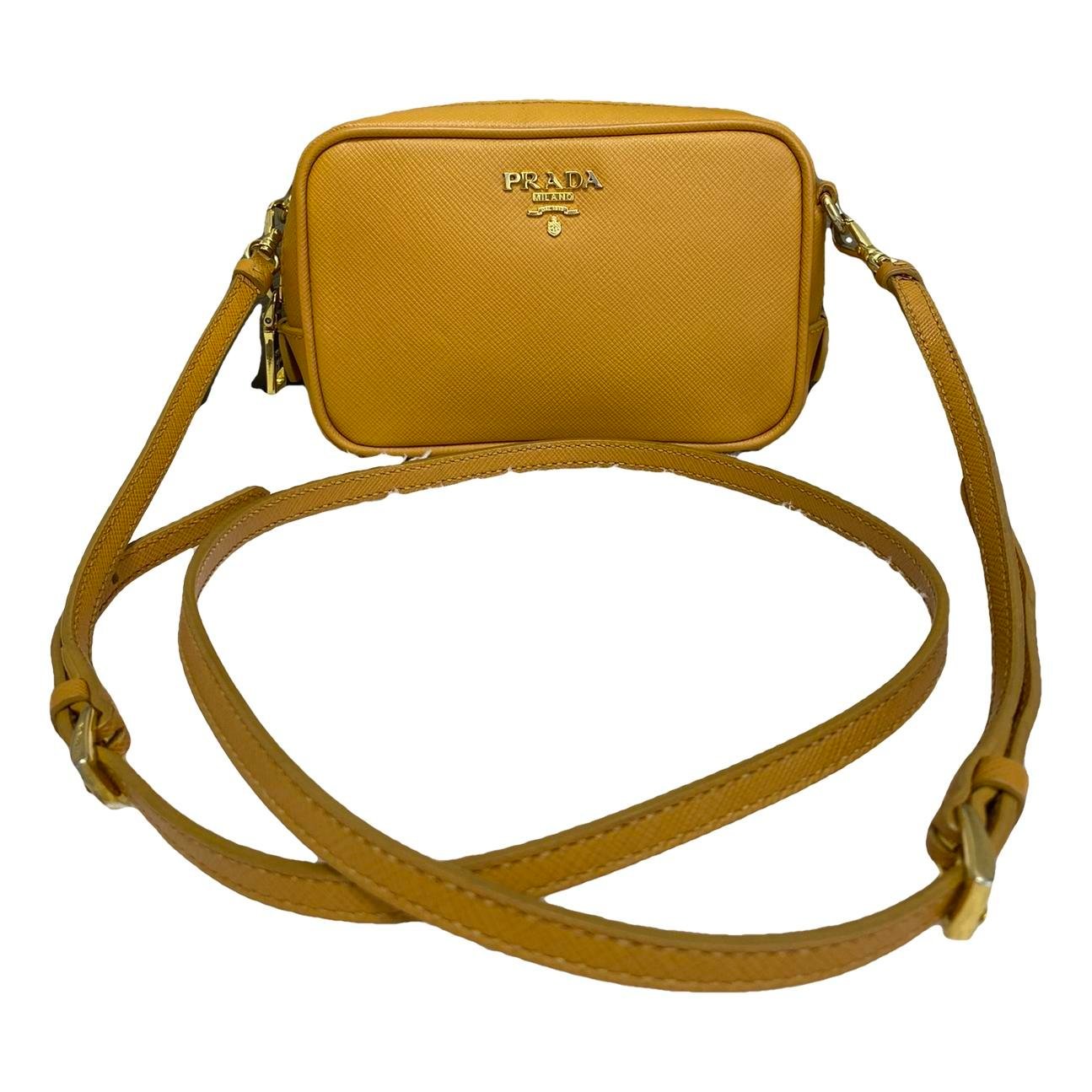 Leather crossbody bag