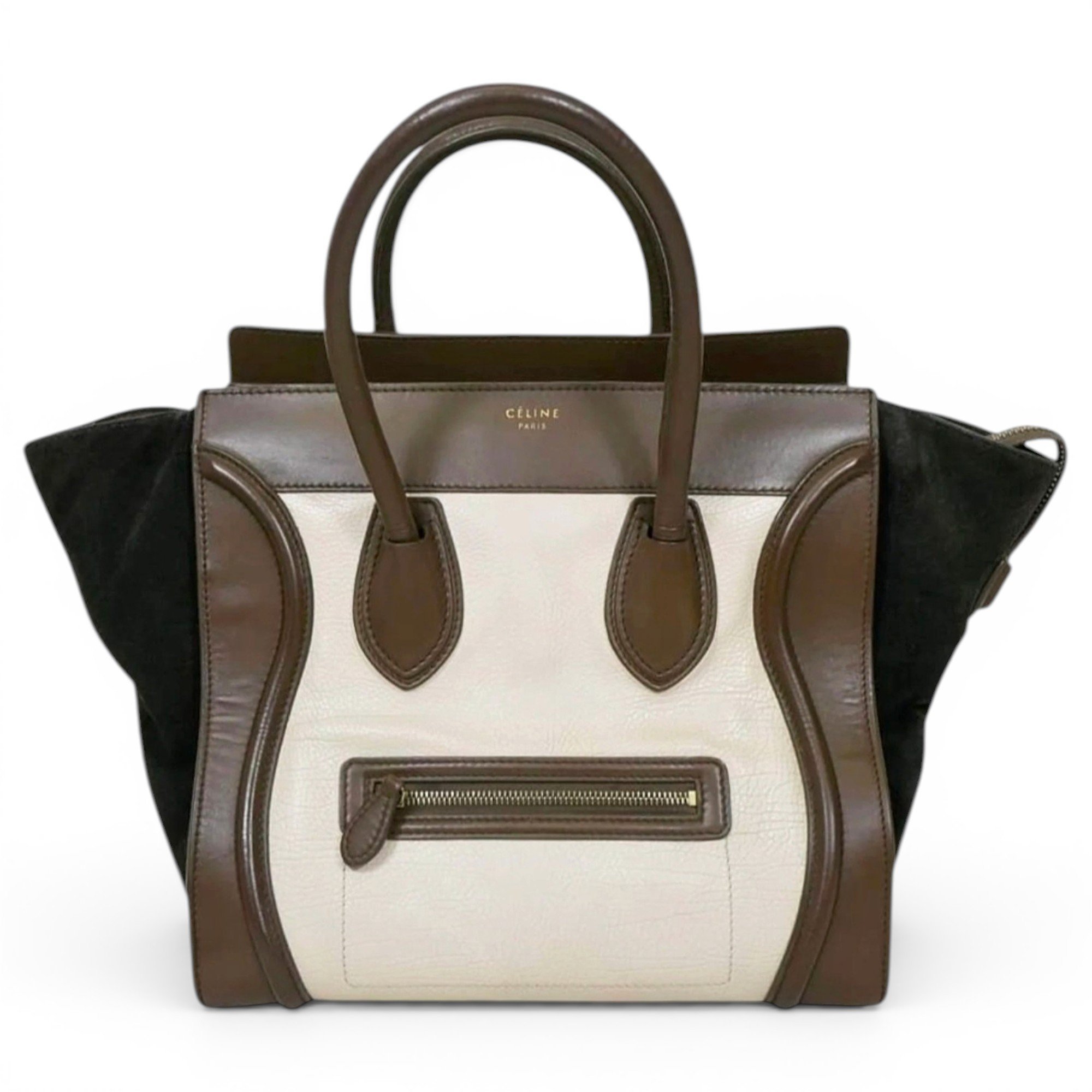 Luggage leather handbag