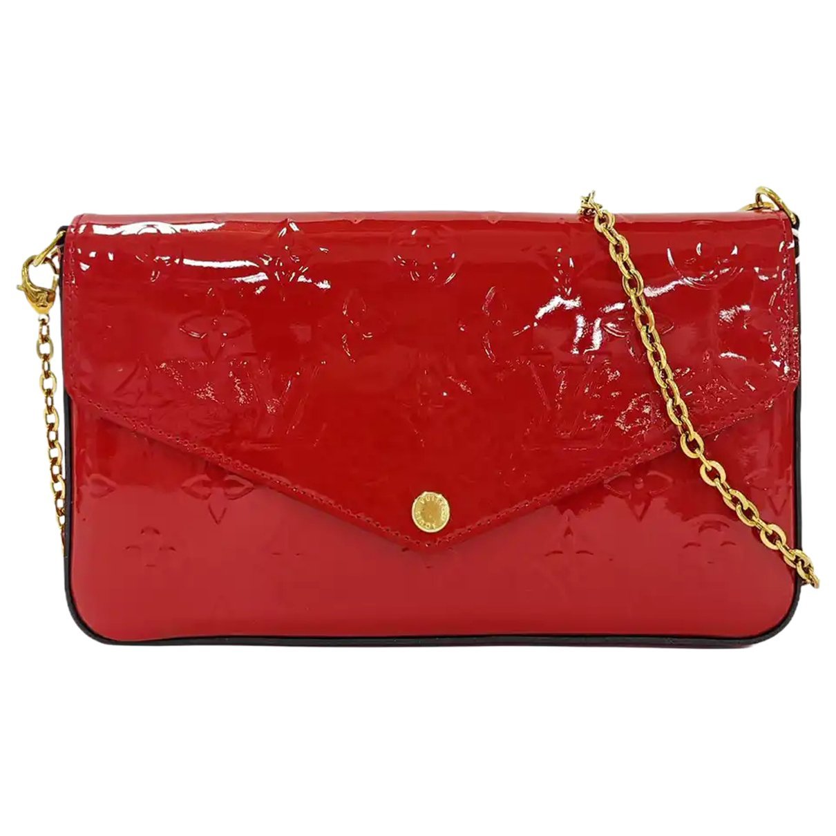 Félicie patent leather handbag