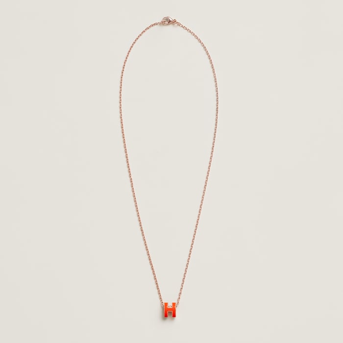 Orange Field Mini Pop H Pendant