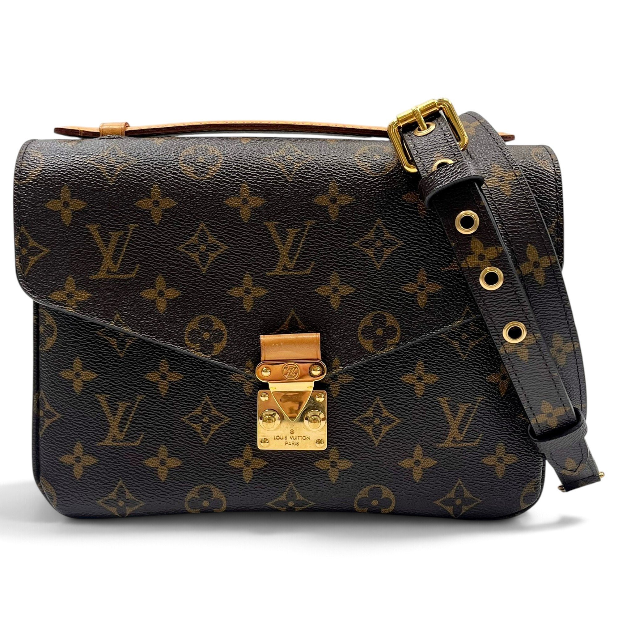 Metis leather handbag