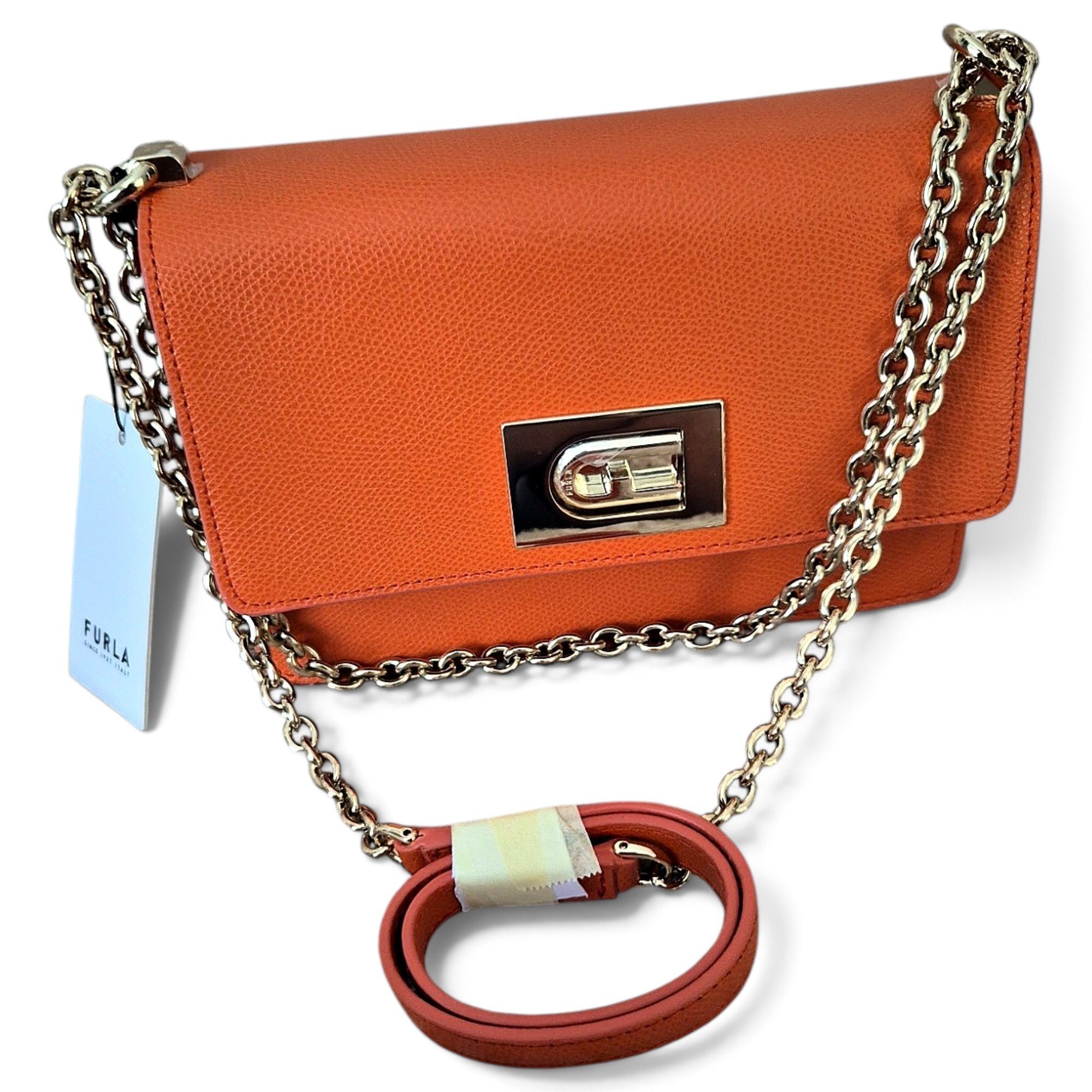 Leather crossbody bag