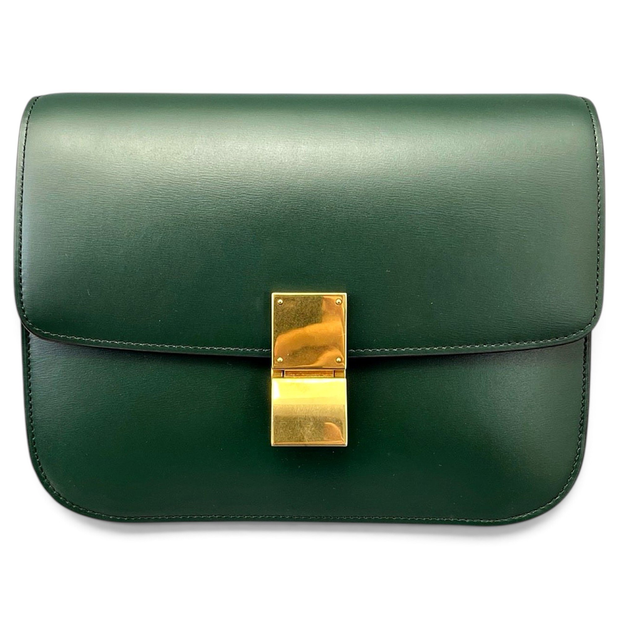 Classic leather handbag