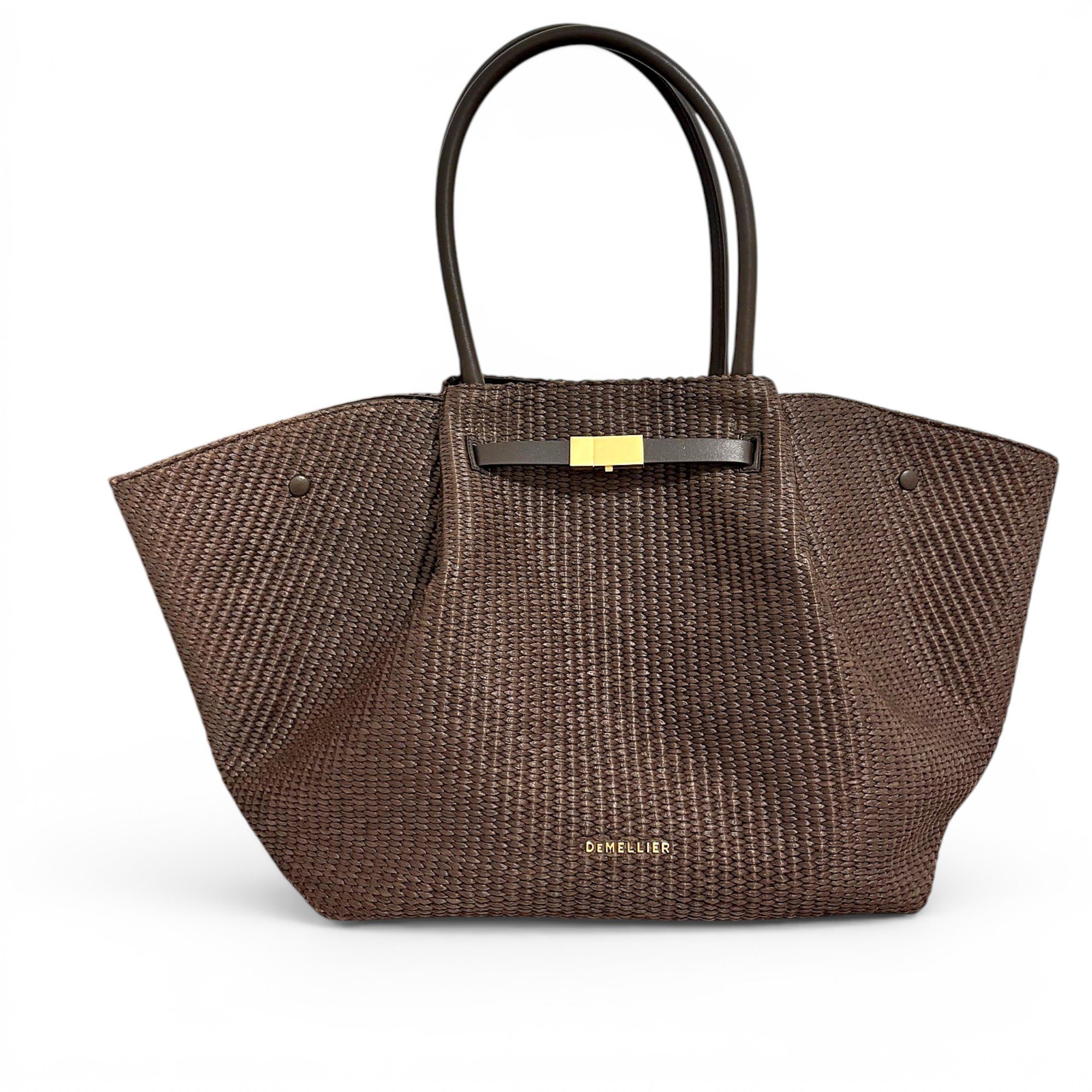 Montreal leather tote