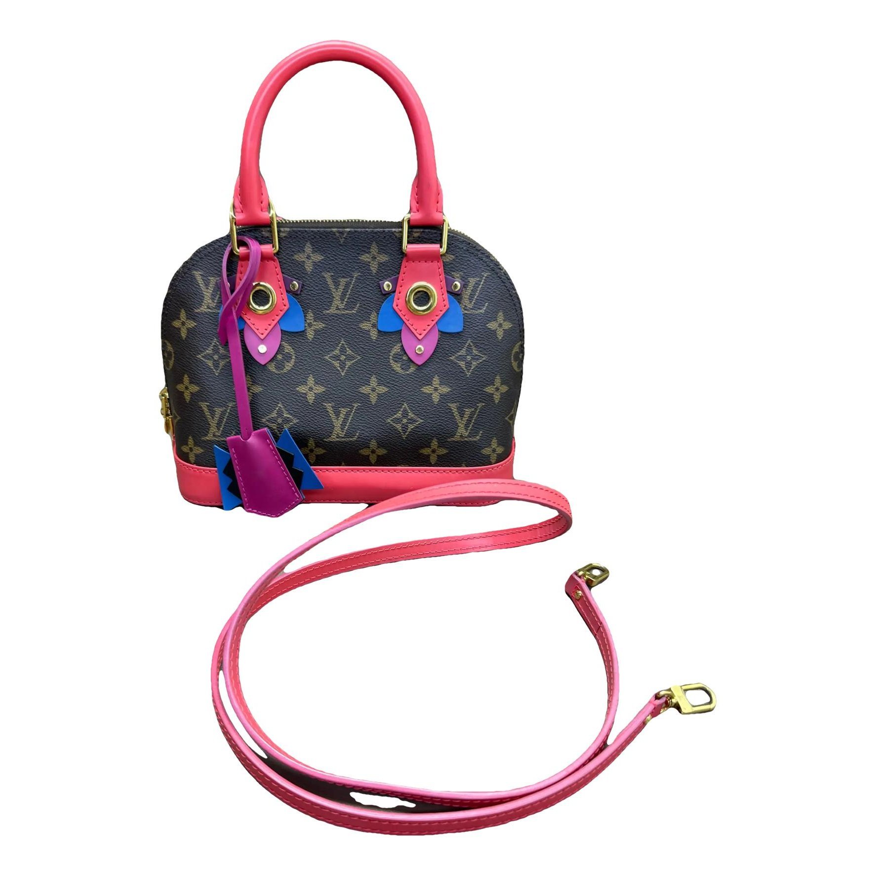 Alma BB vinyl handbag
