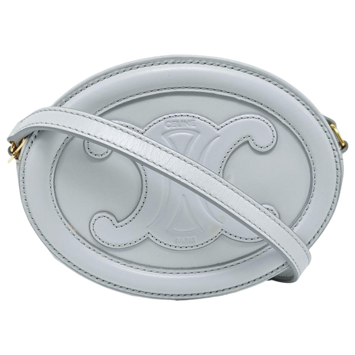 Triomphe leather crossbody bag