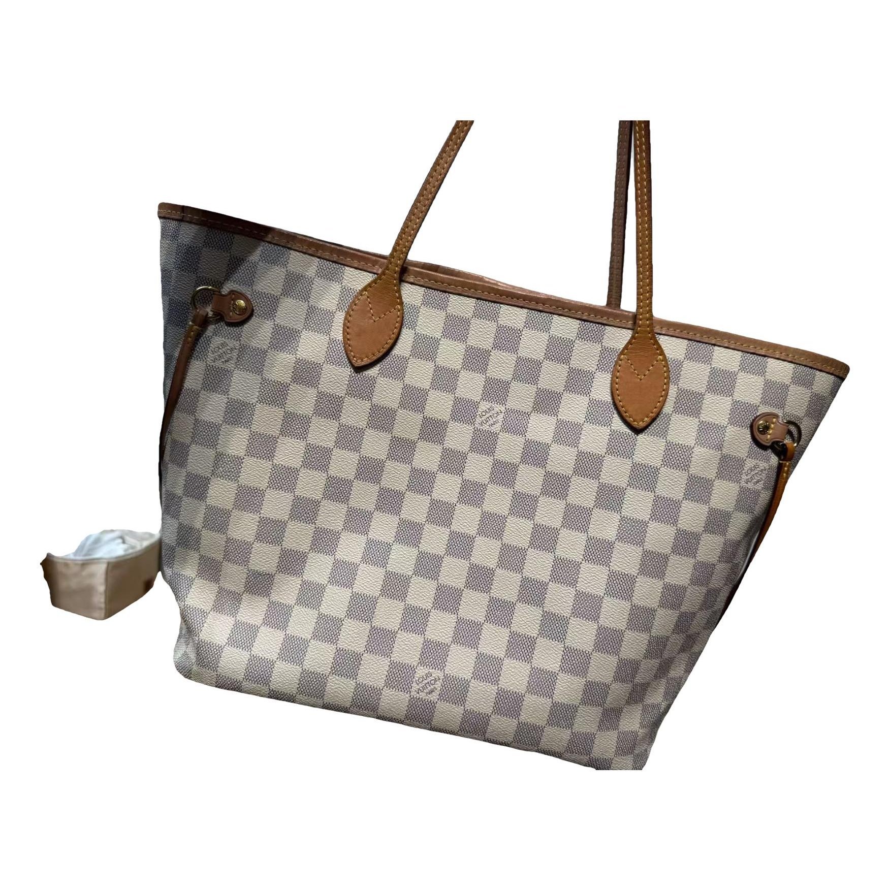 Neverfull leather handbag