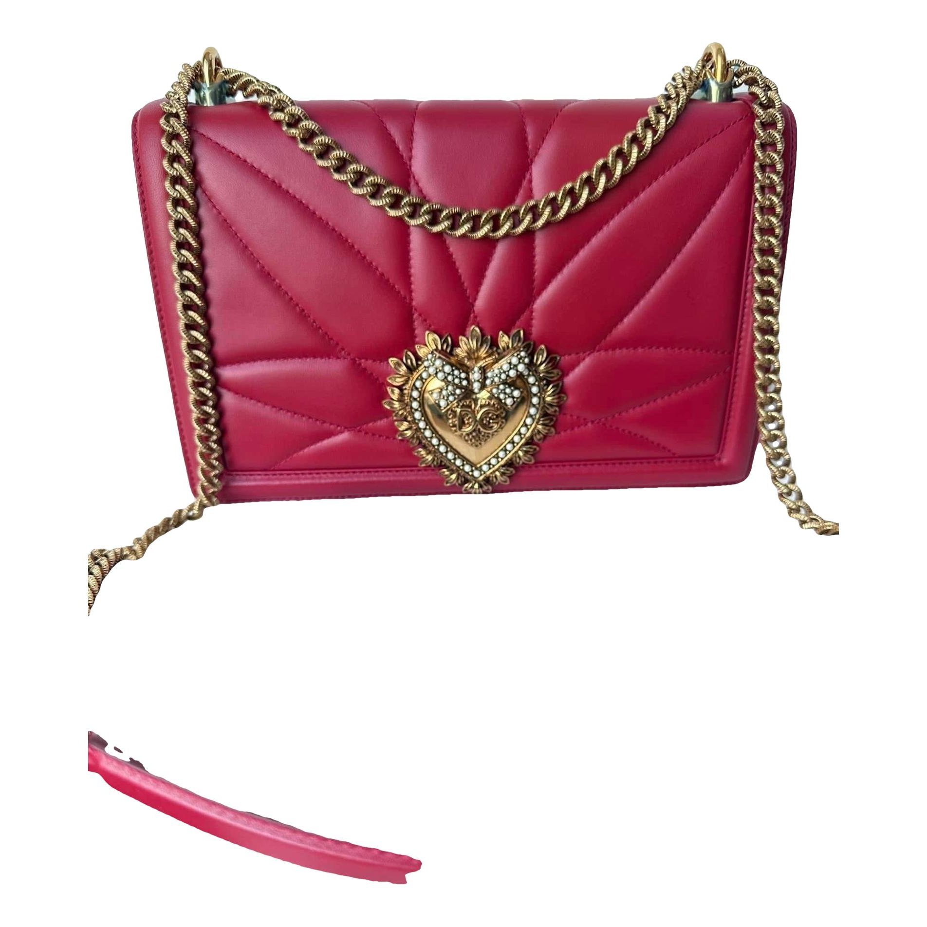 Dolce & Gabbana Devotion leather handbag