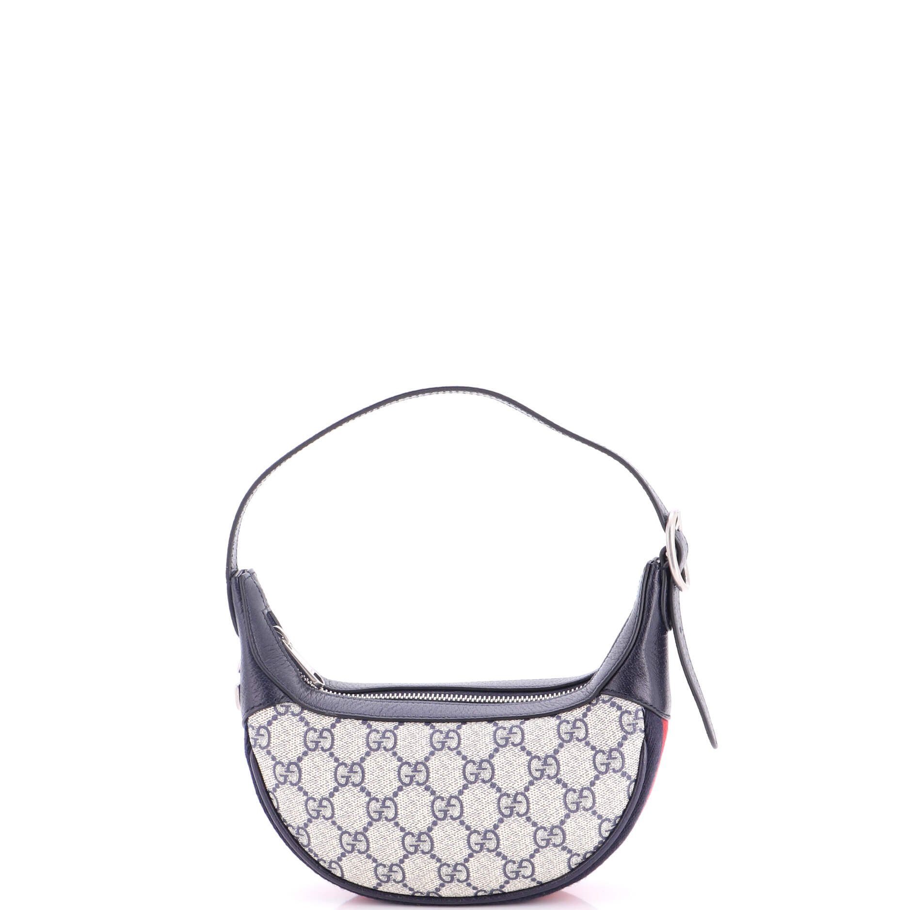 Ophidia Half Moon Bag GG Coated Canvas Mini