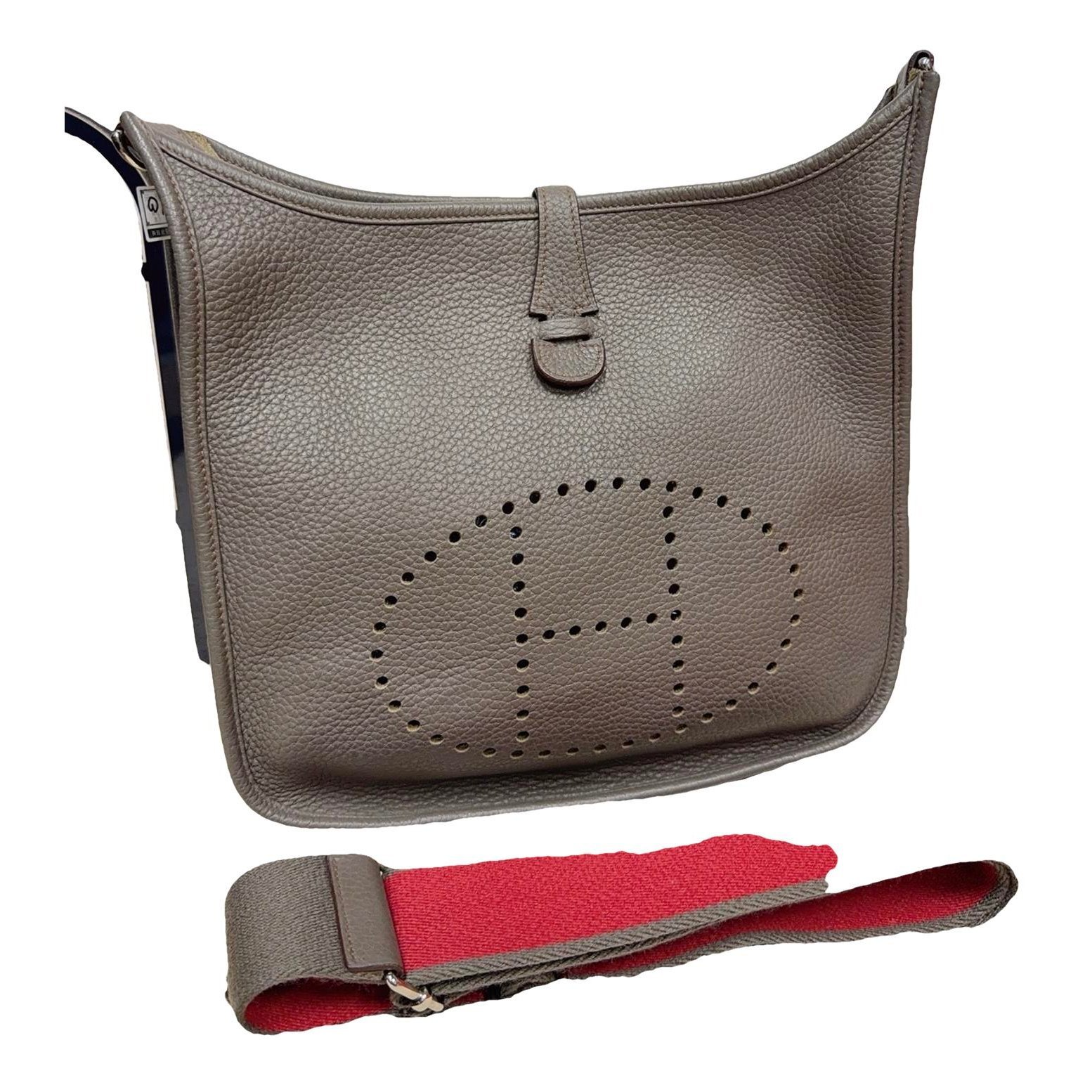 Evelyne leather handbag