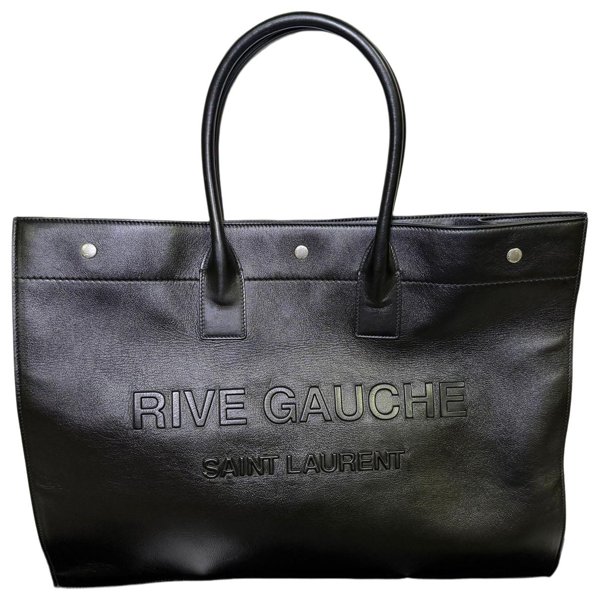 Leather tote