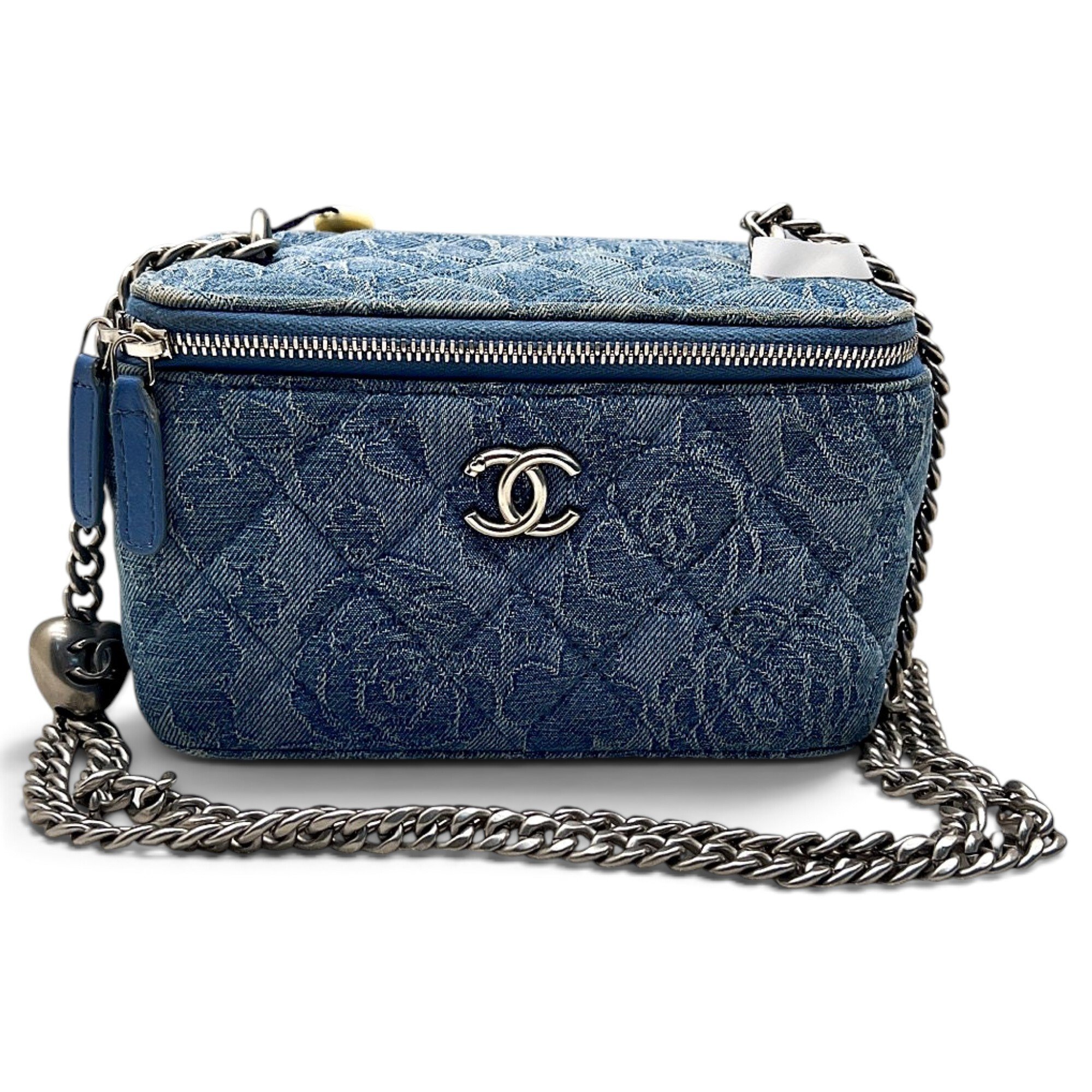 Trendy CC Vanity leather handbag