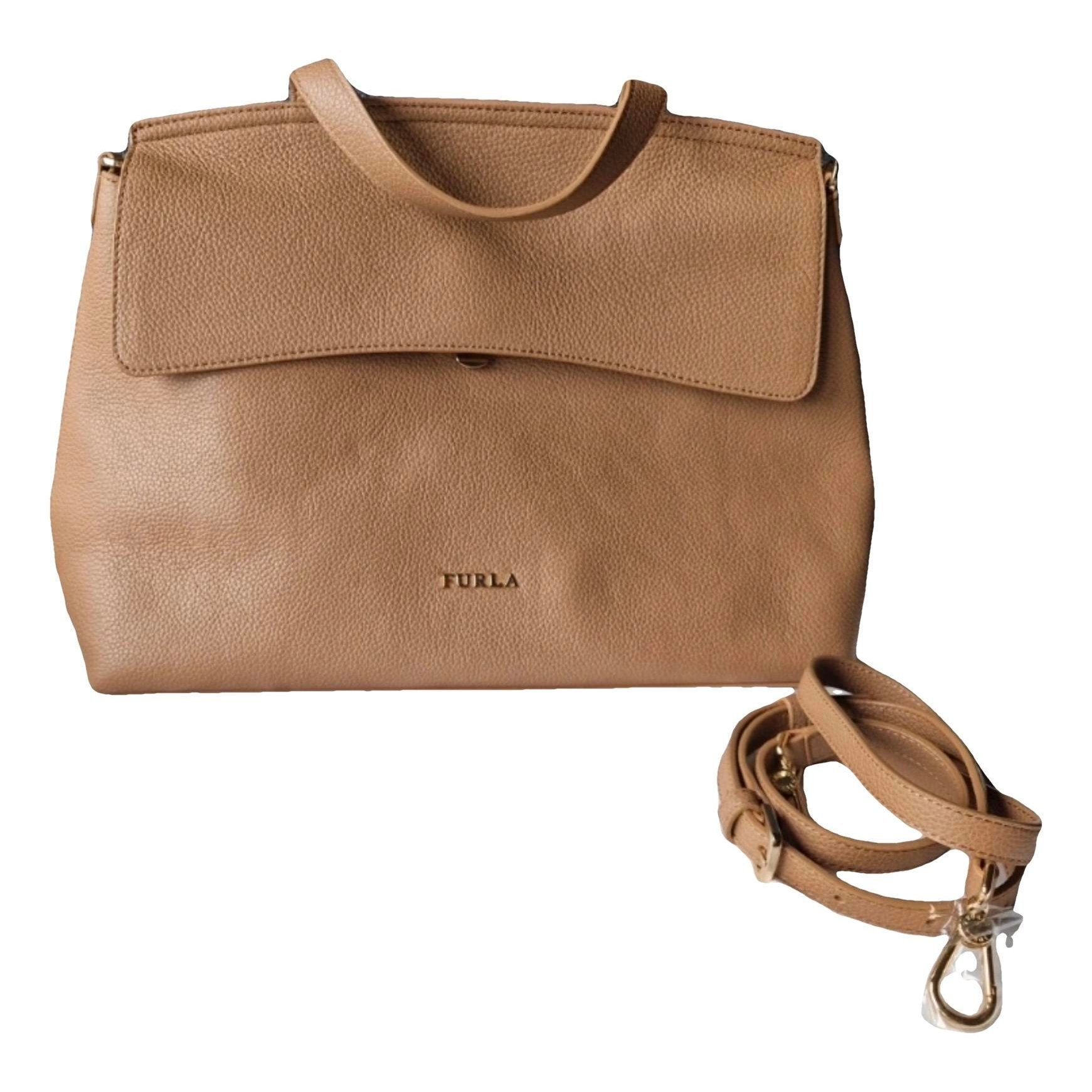 Leather handbag