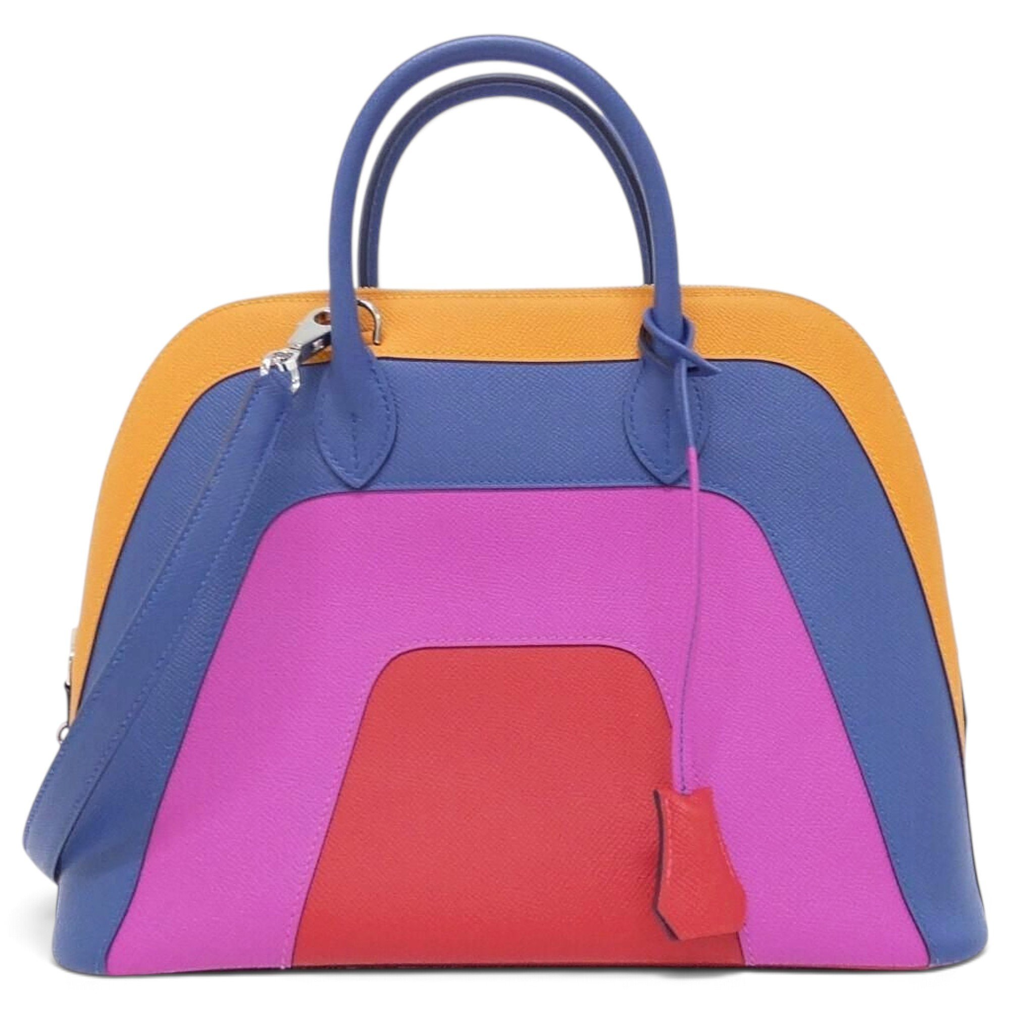 Bolide leather handbag