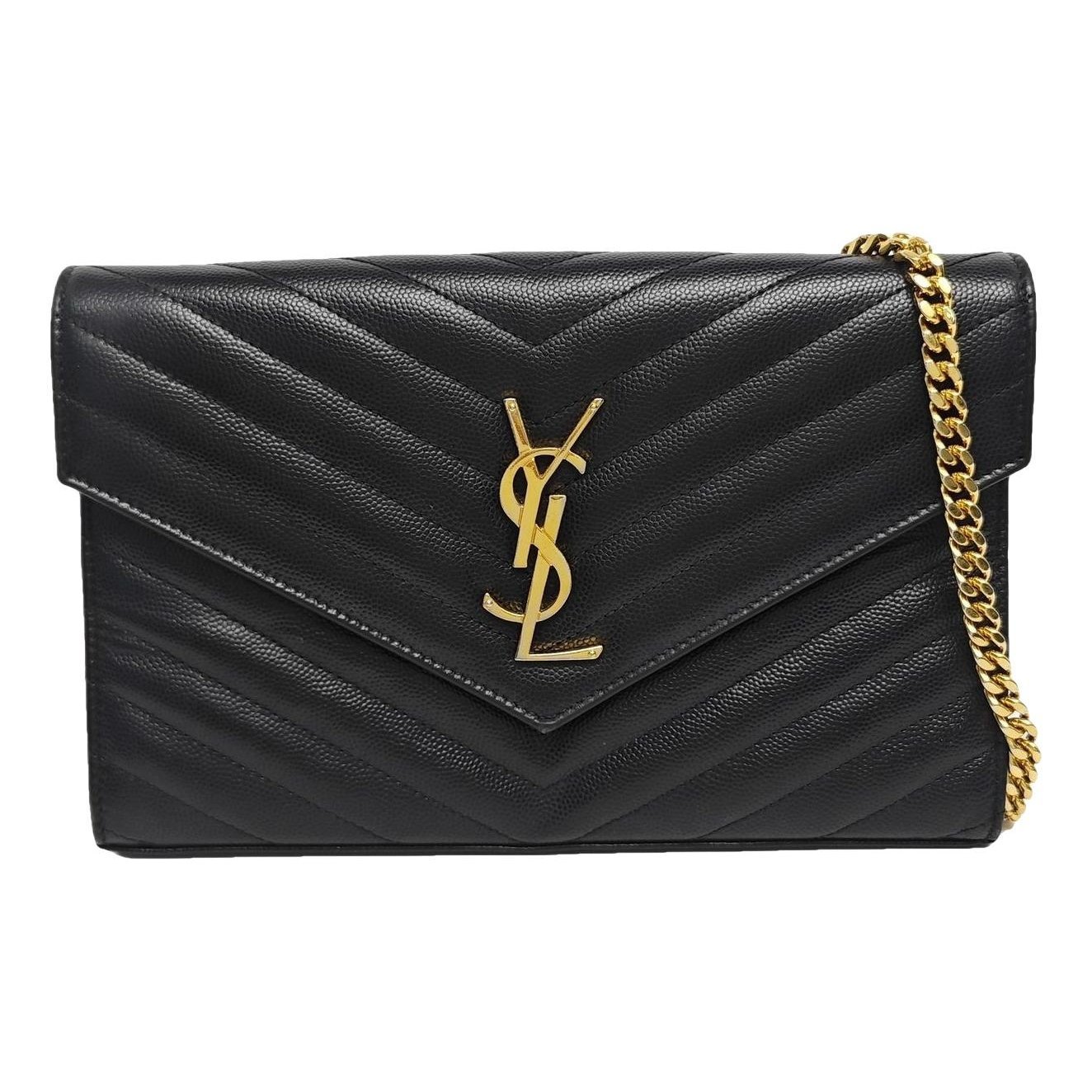 Baby monogramme leather handbag