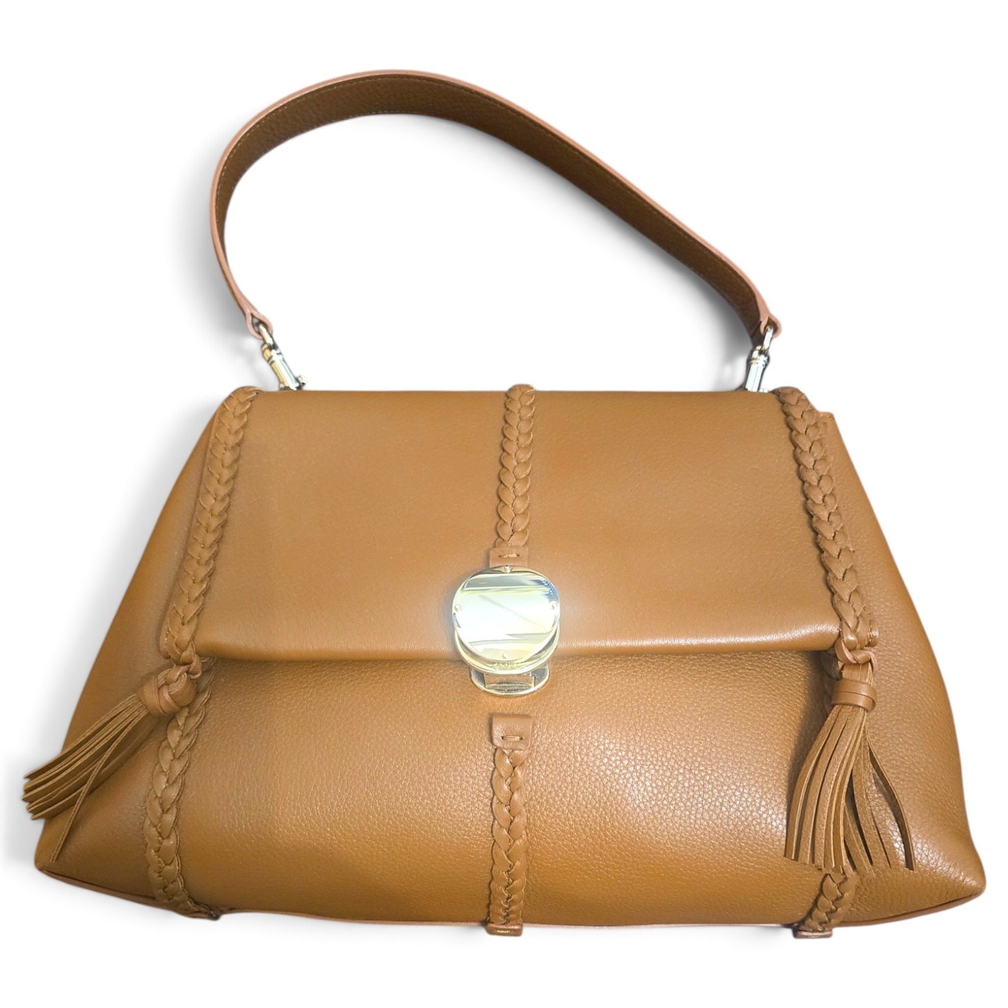 Penelope leather handbag