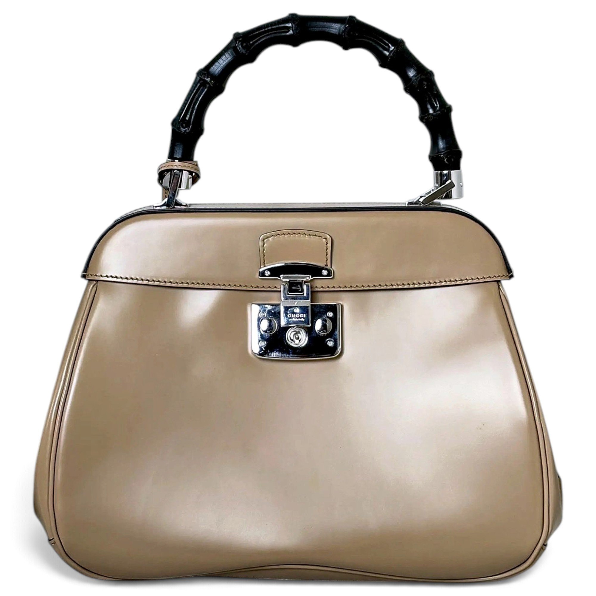 Lady Lock leather handbag