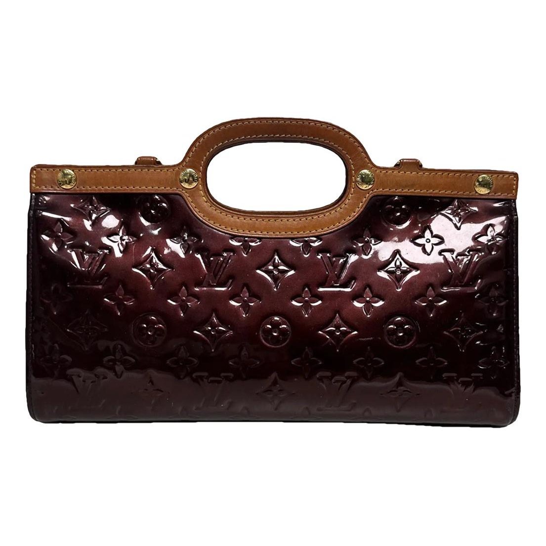 Bréa patent leather handbag