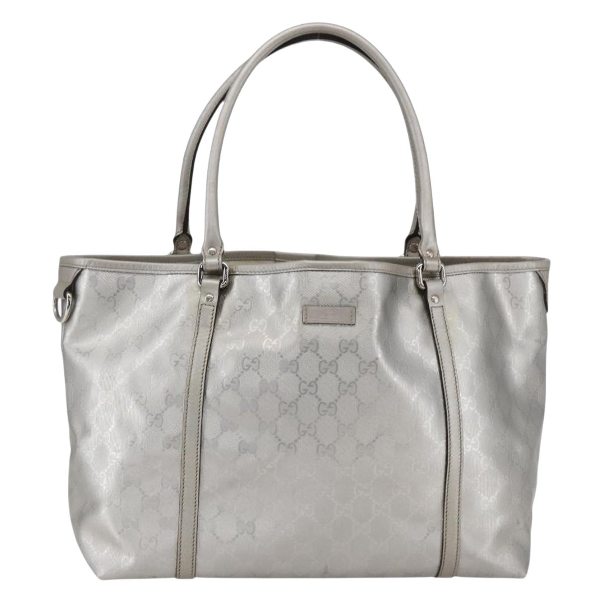 Leather tote
