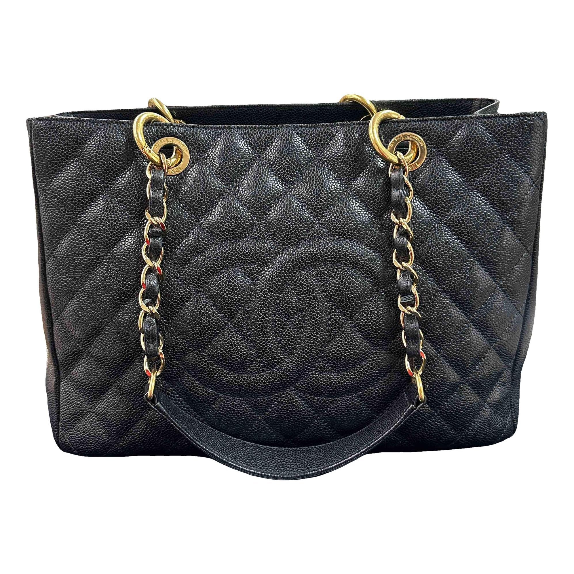 Grand shopping leather tote