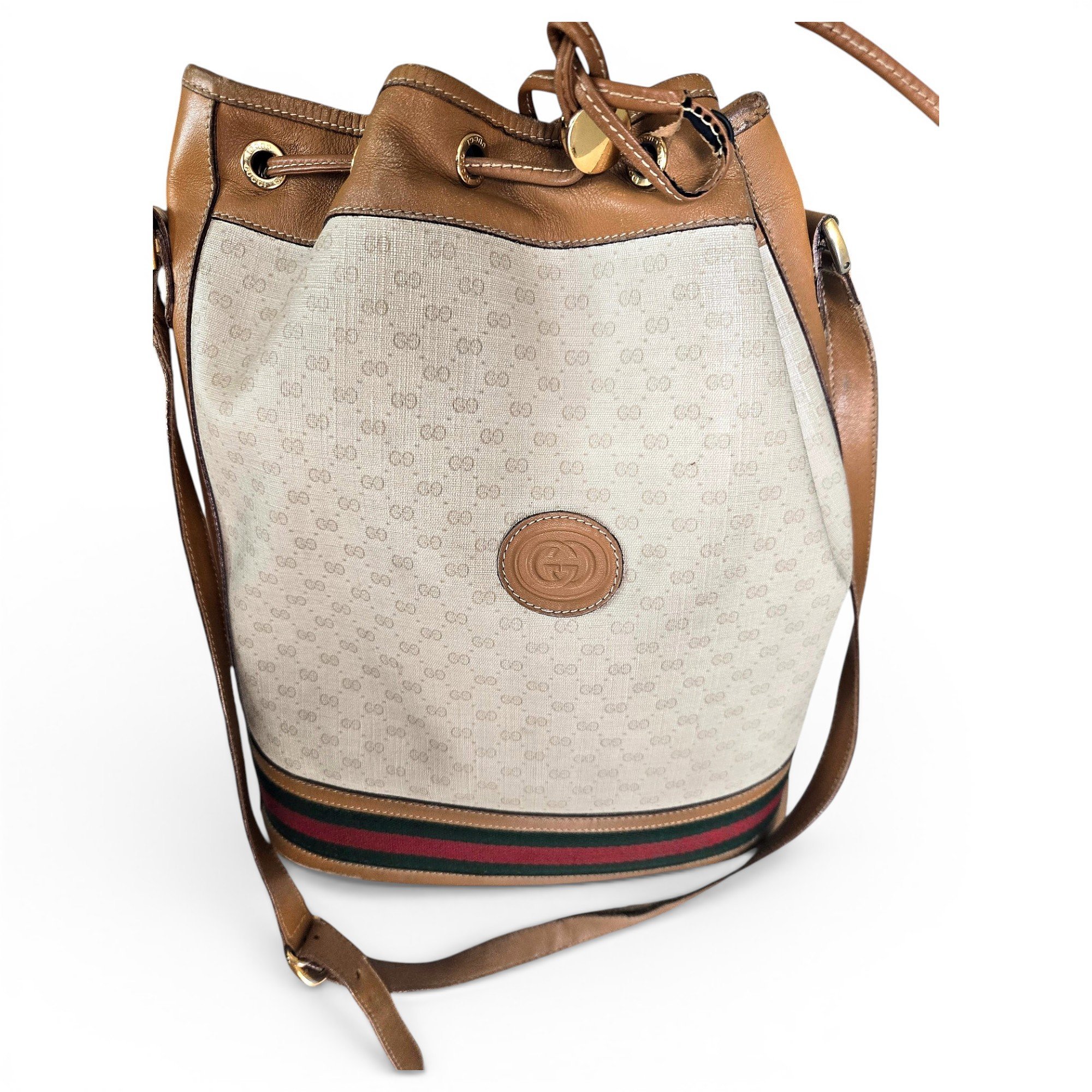 Ophidia leather handbag