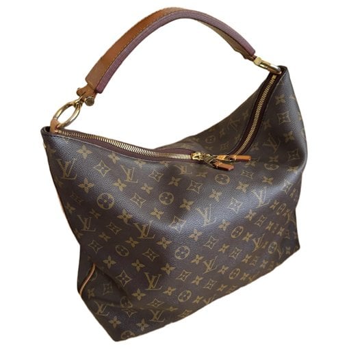 Artsy leather handbag