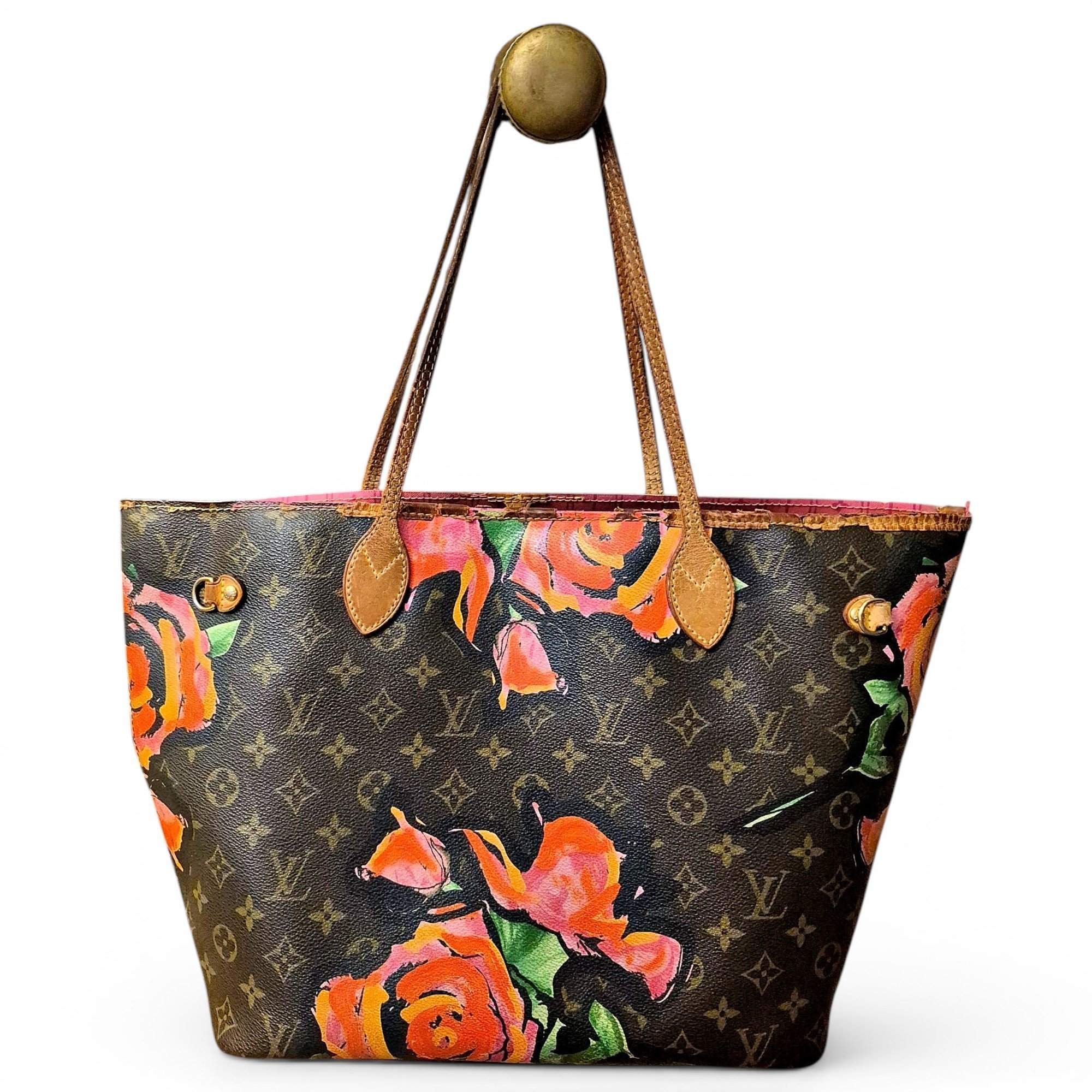 Neverfull leather tote