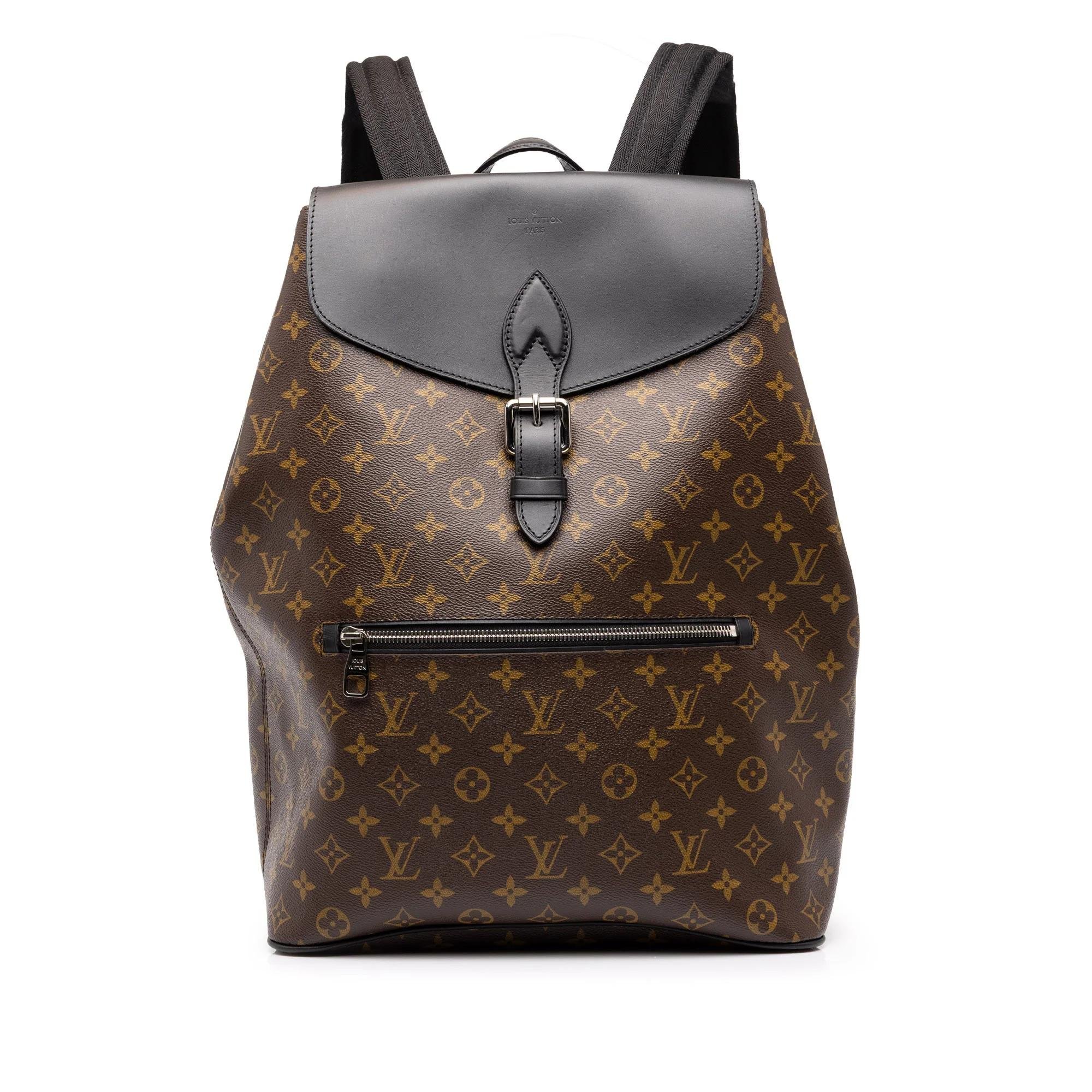 Leather backpack
