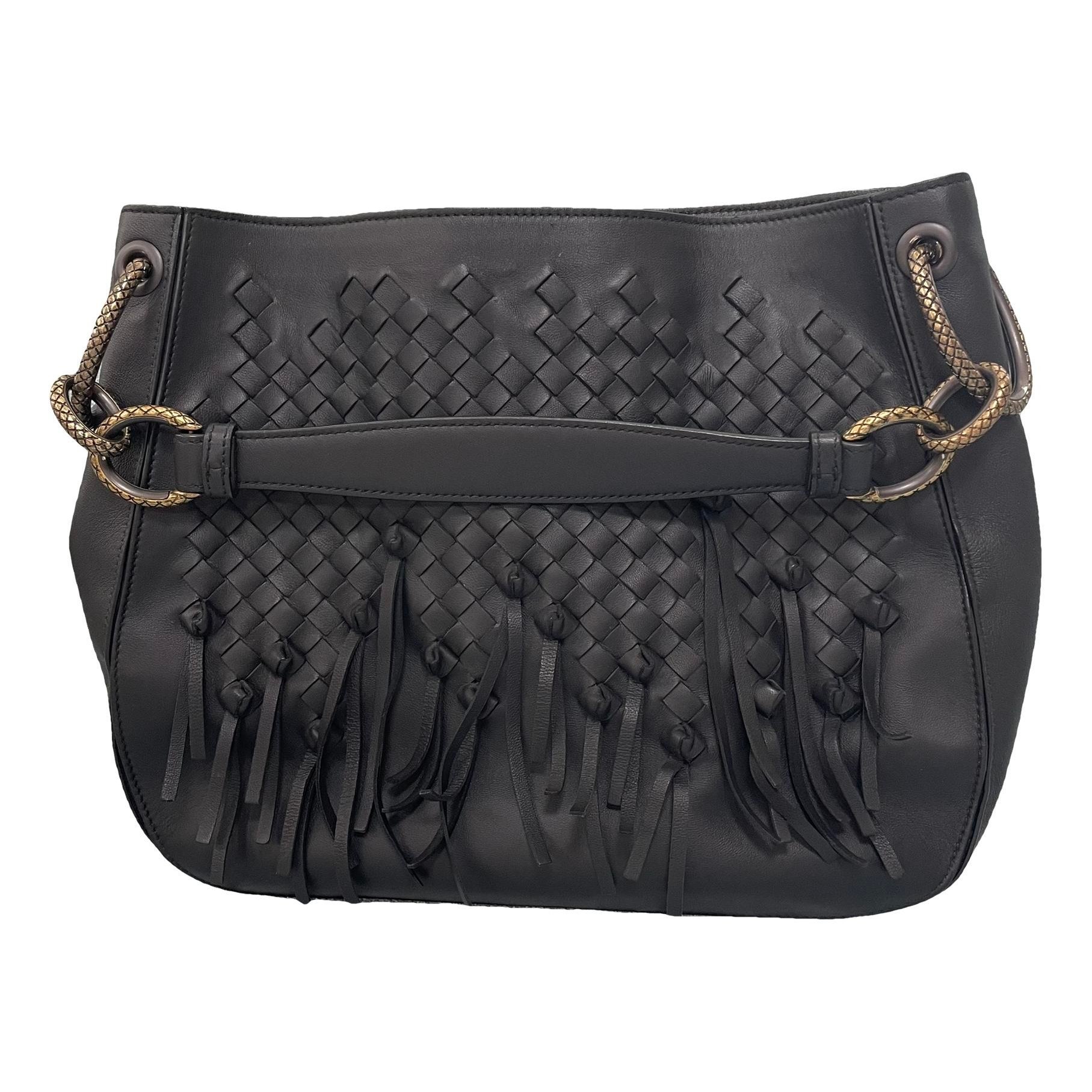 Leather handbag