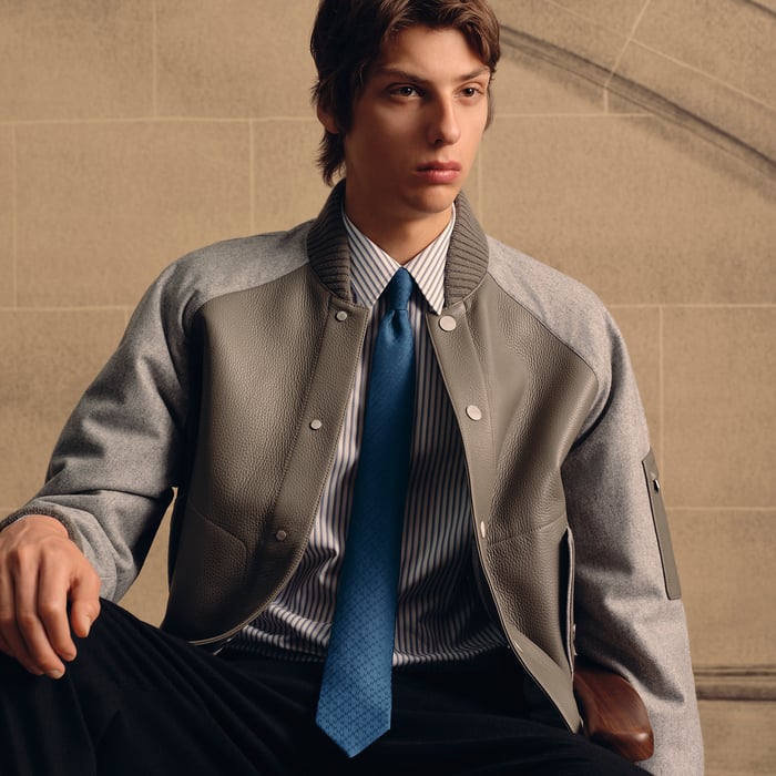 Bleu De Chine Faconnee New H Tie