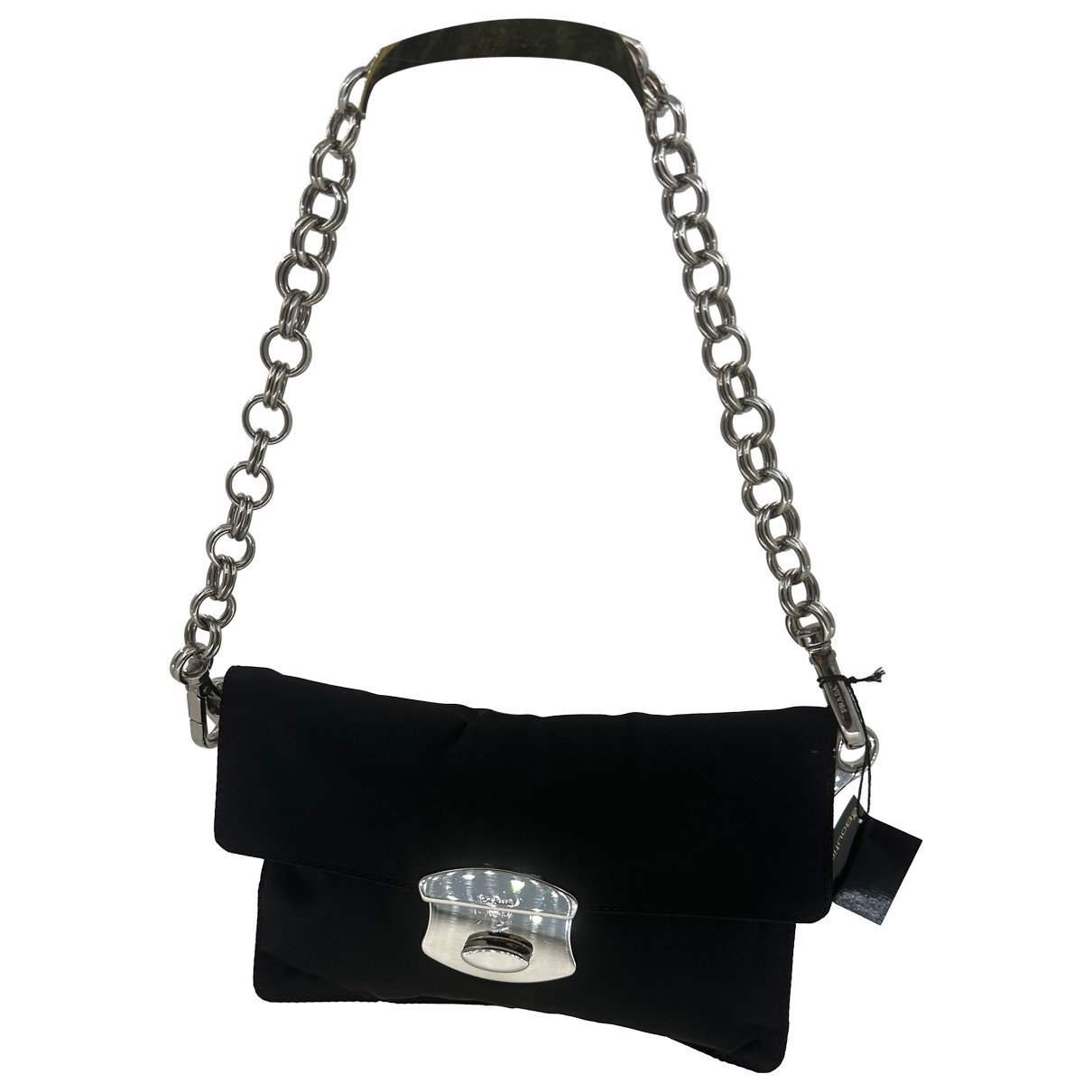 Prada Pocket velvet handbag