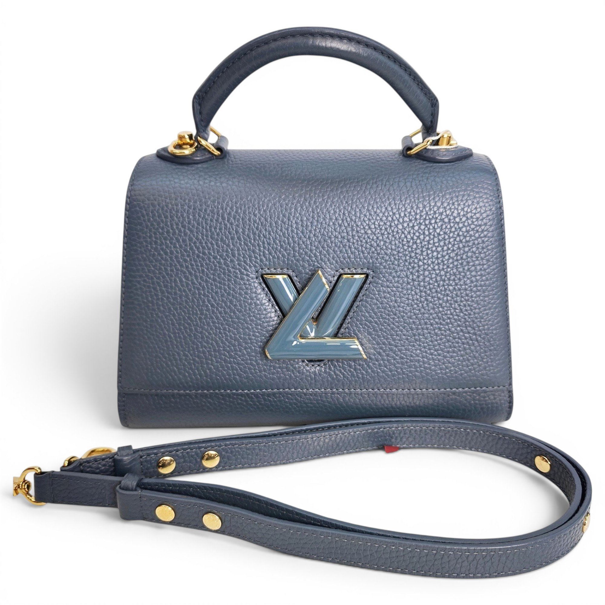 Twist One Handle cloth crossbody bag