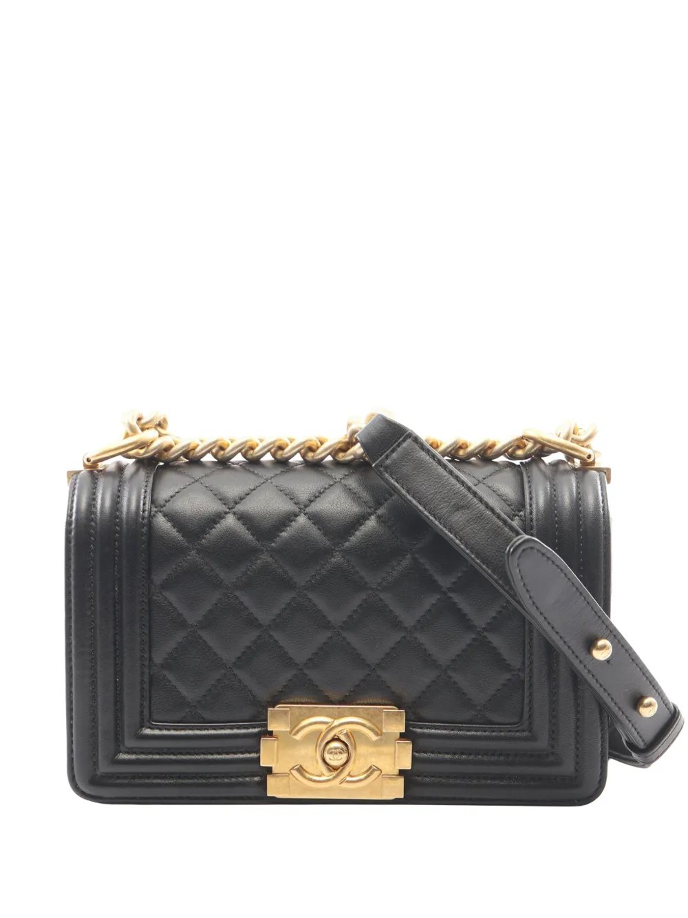 2014-2015 Small Quilted Lambskin Boy Flap crossbody bag